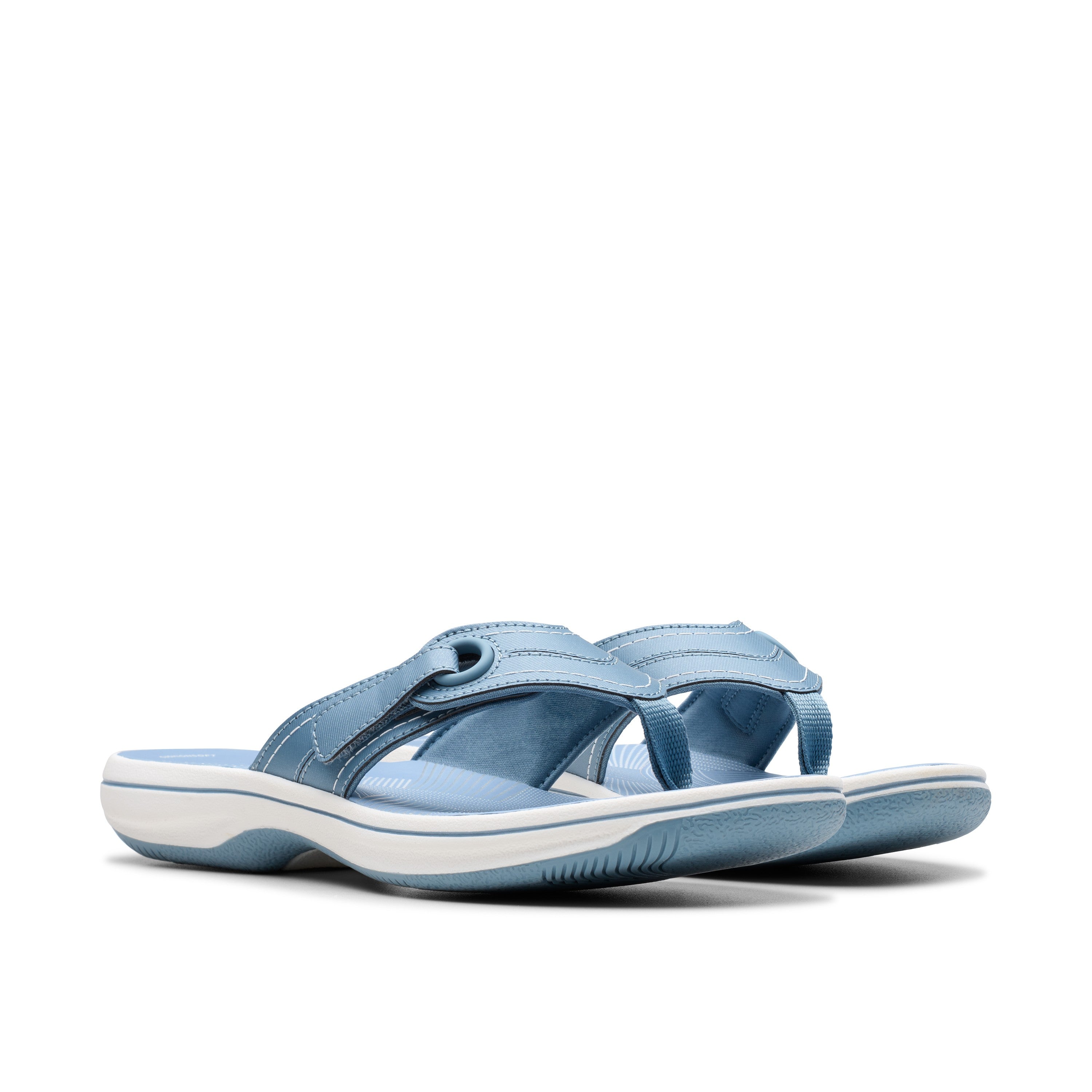 Clarks Women Blue Brinkley Reyna Sandals