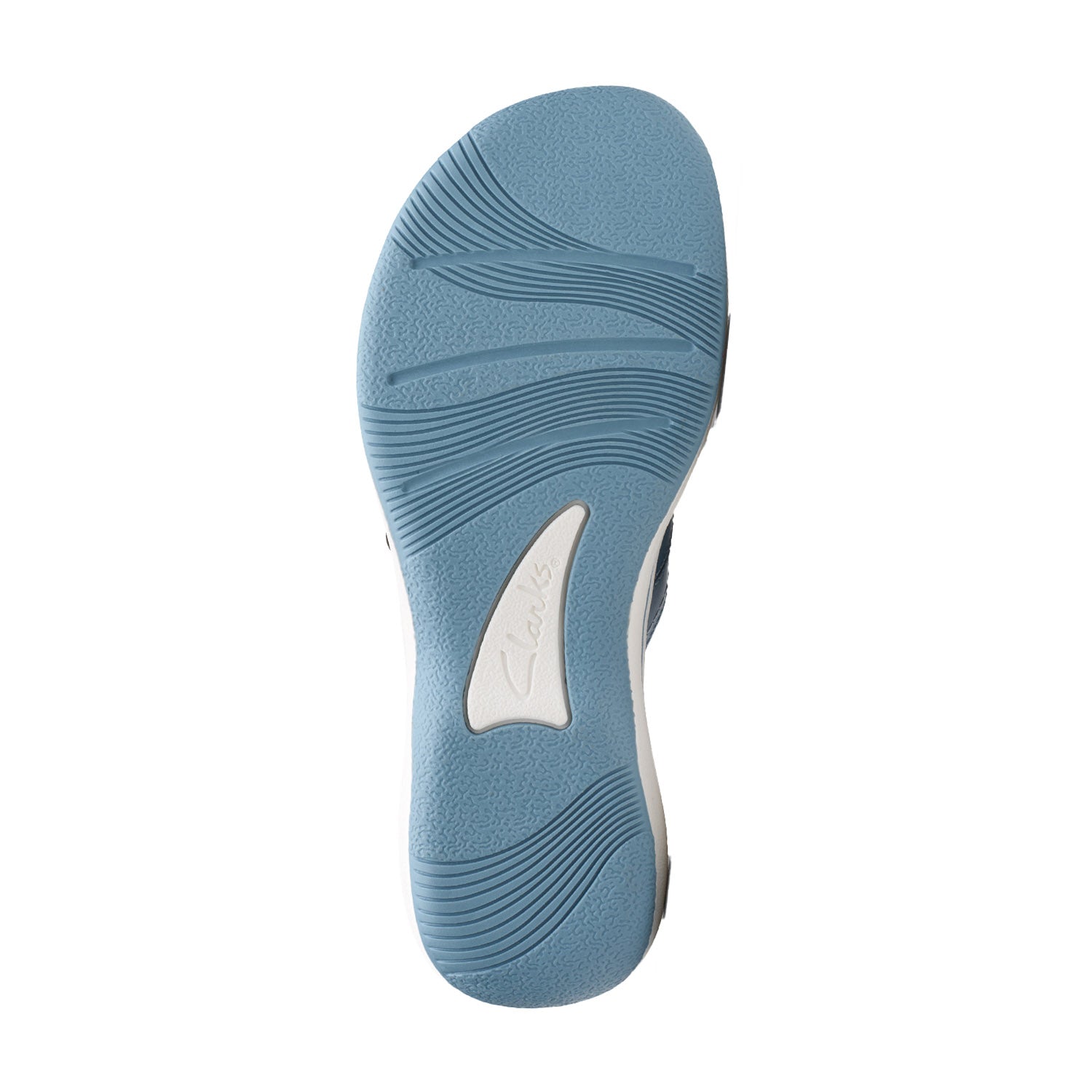 Clarks Women Brinkley Reyna Blue Sandals