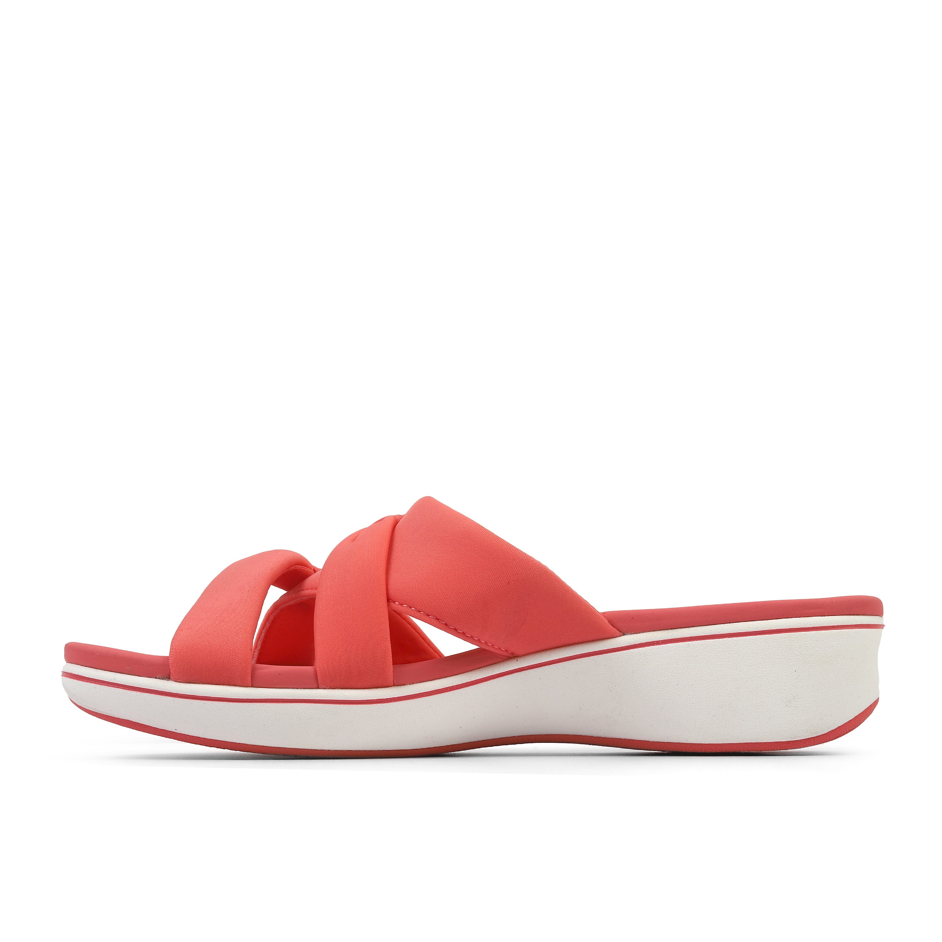 Clarks Women Brinkleyrae Cam Coral Slide