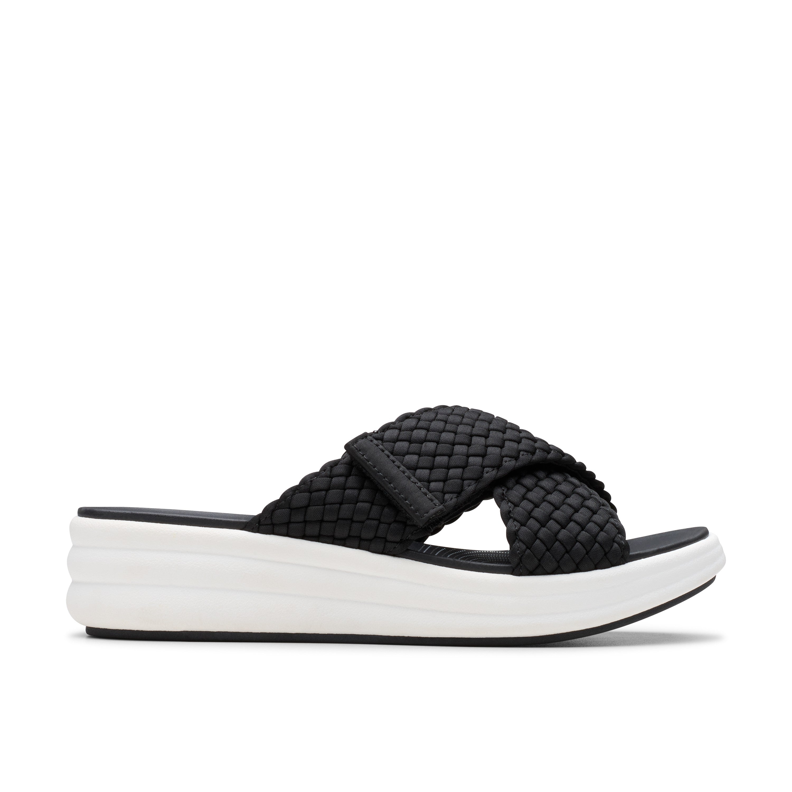 Clarks Women Black Drift Day Sandals