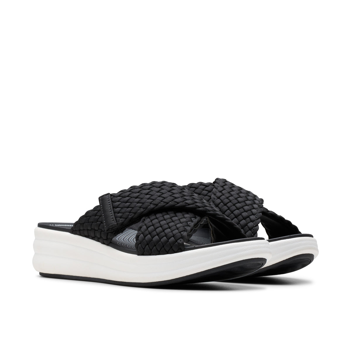 Clarks Women Black Drift Day Sandals