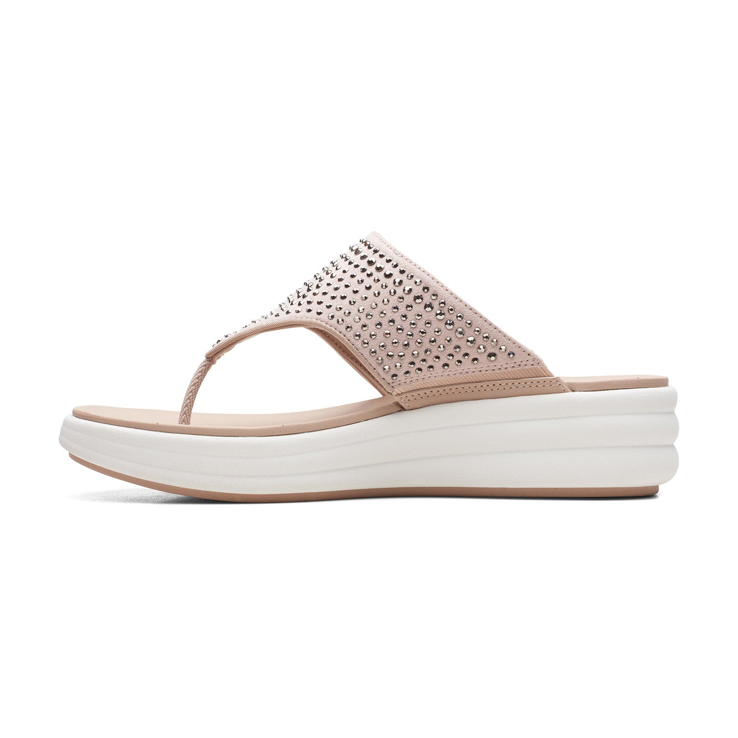 Clarks Women Light Pink Drift Jaunt Sandals