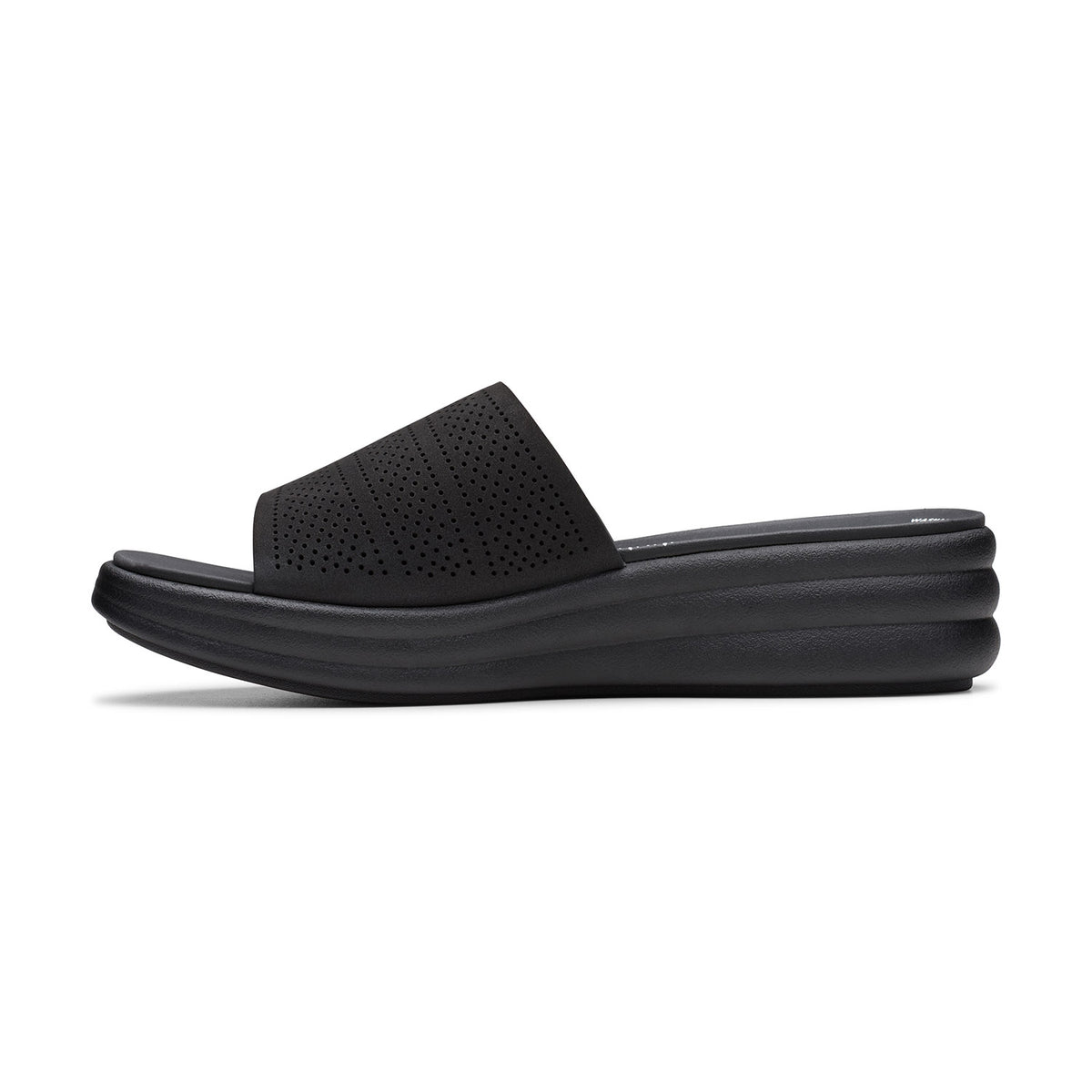 Clarks Women Black Drift Twist Sandals