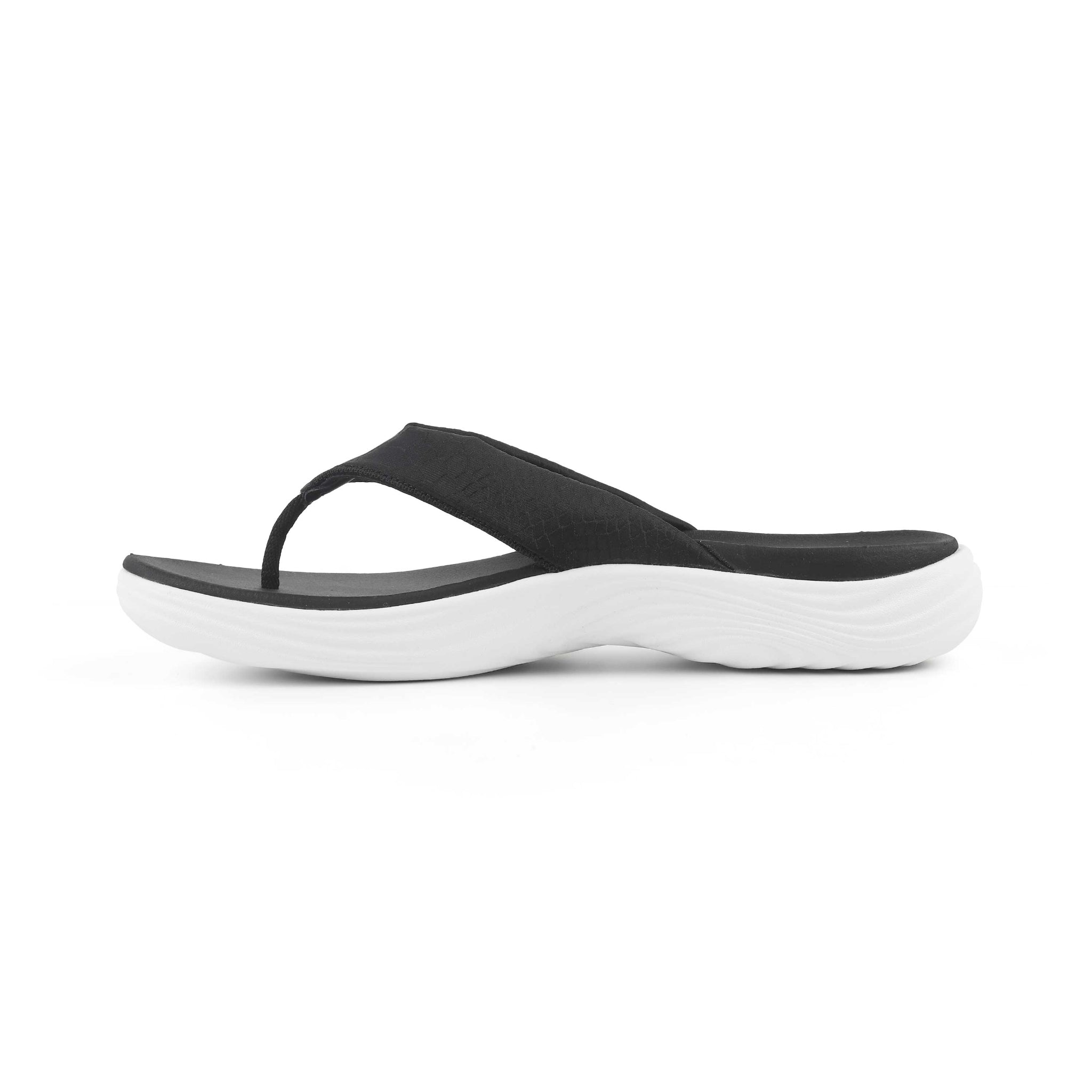 Clarks Women Lola Point Black Flip Flop