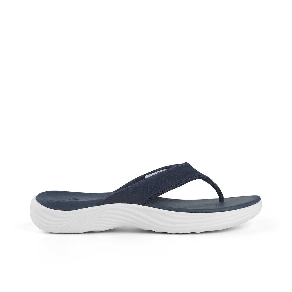 Buy Clarks Women Lola Point Navy Flip Flop | Clarks India