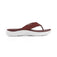Clarks Women Lola Point Maroon Flip Flop