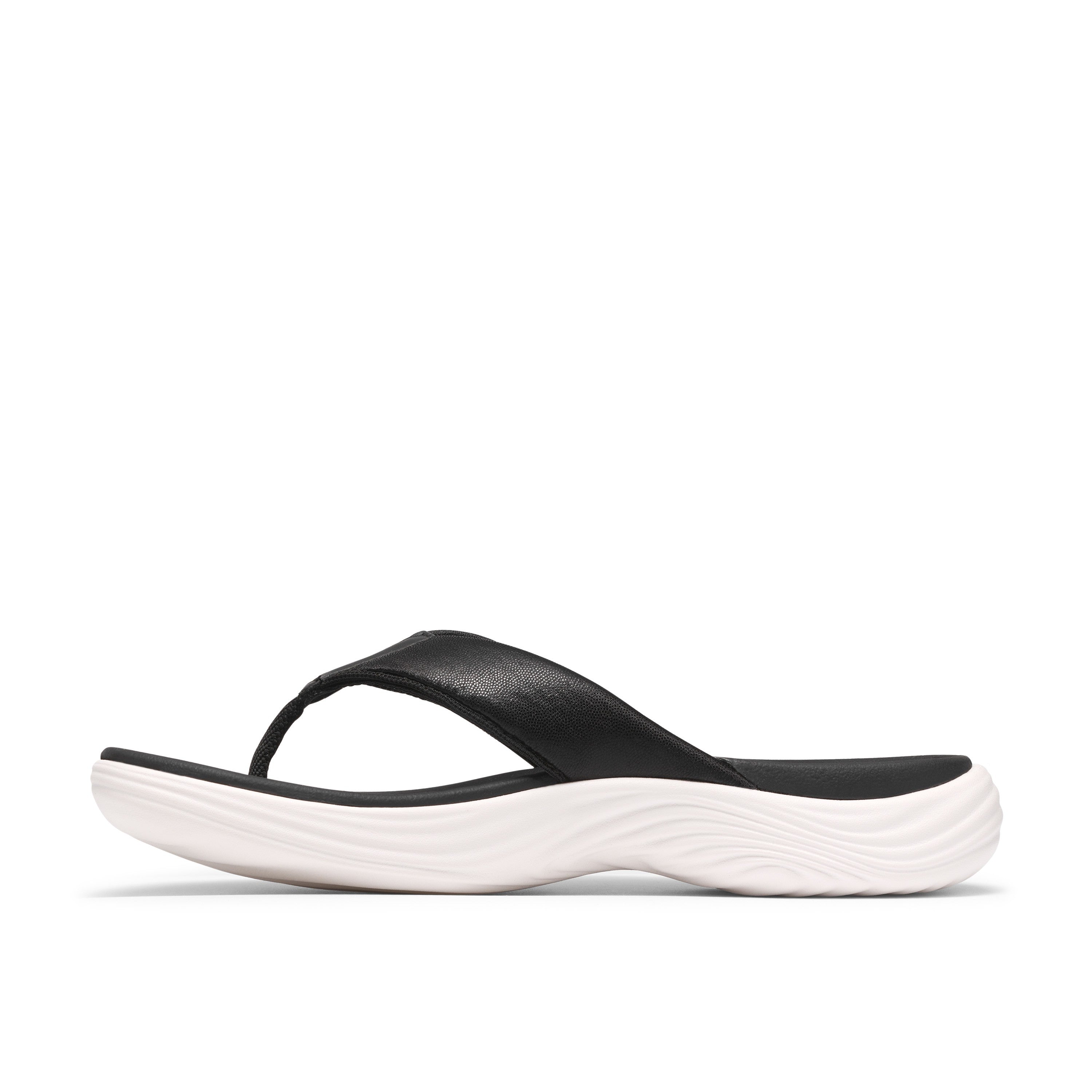 Clarks Women Black Mult Lola Point Sandals