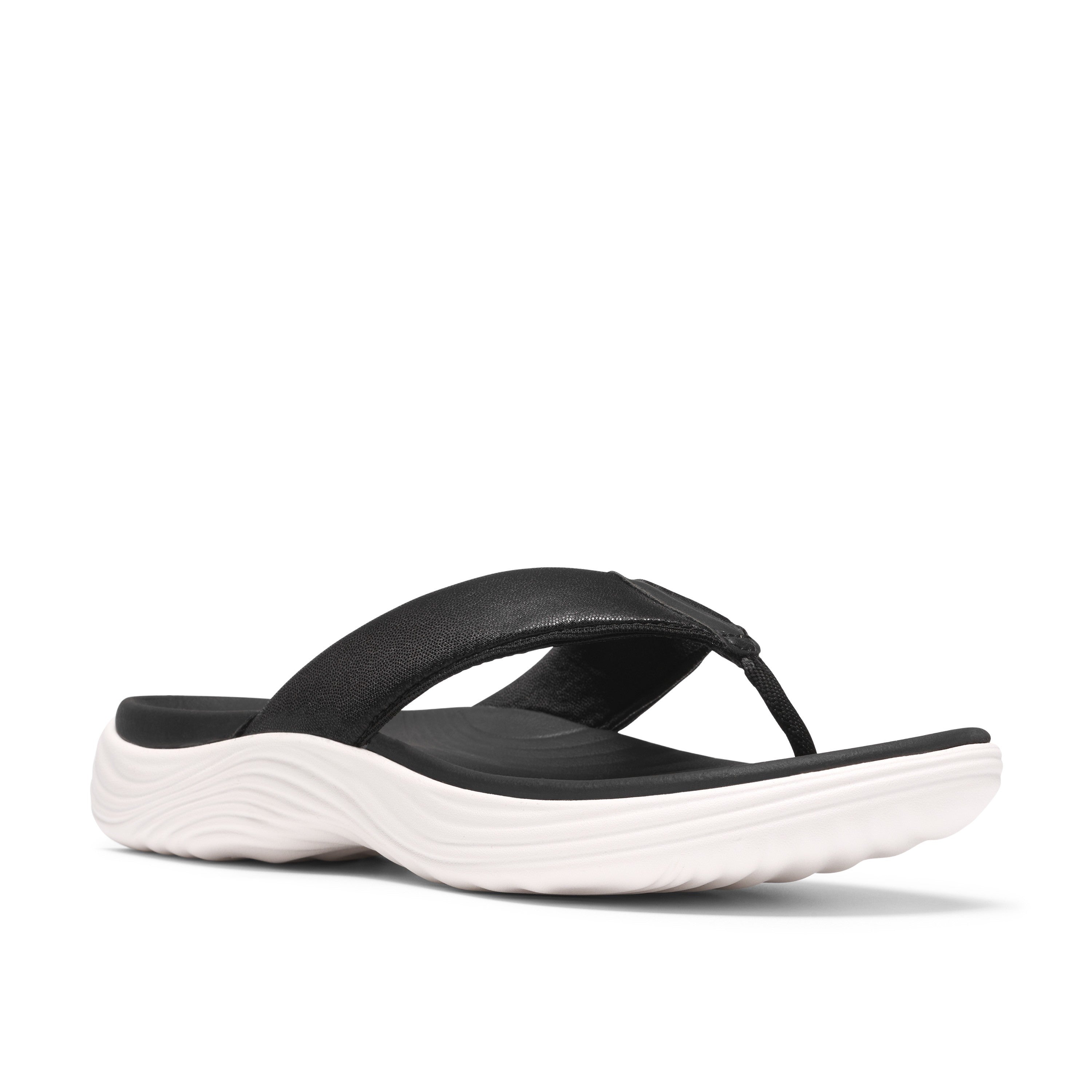 Clarks Women Black Mult Lola Point Sandals