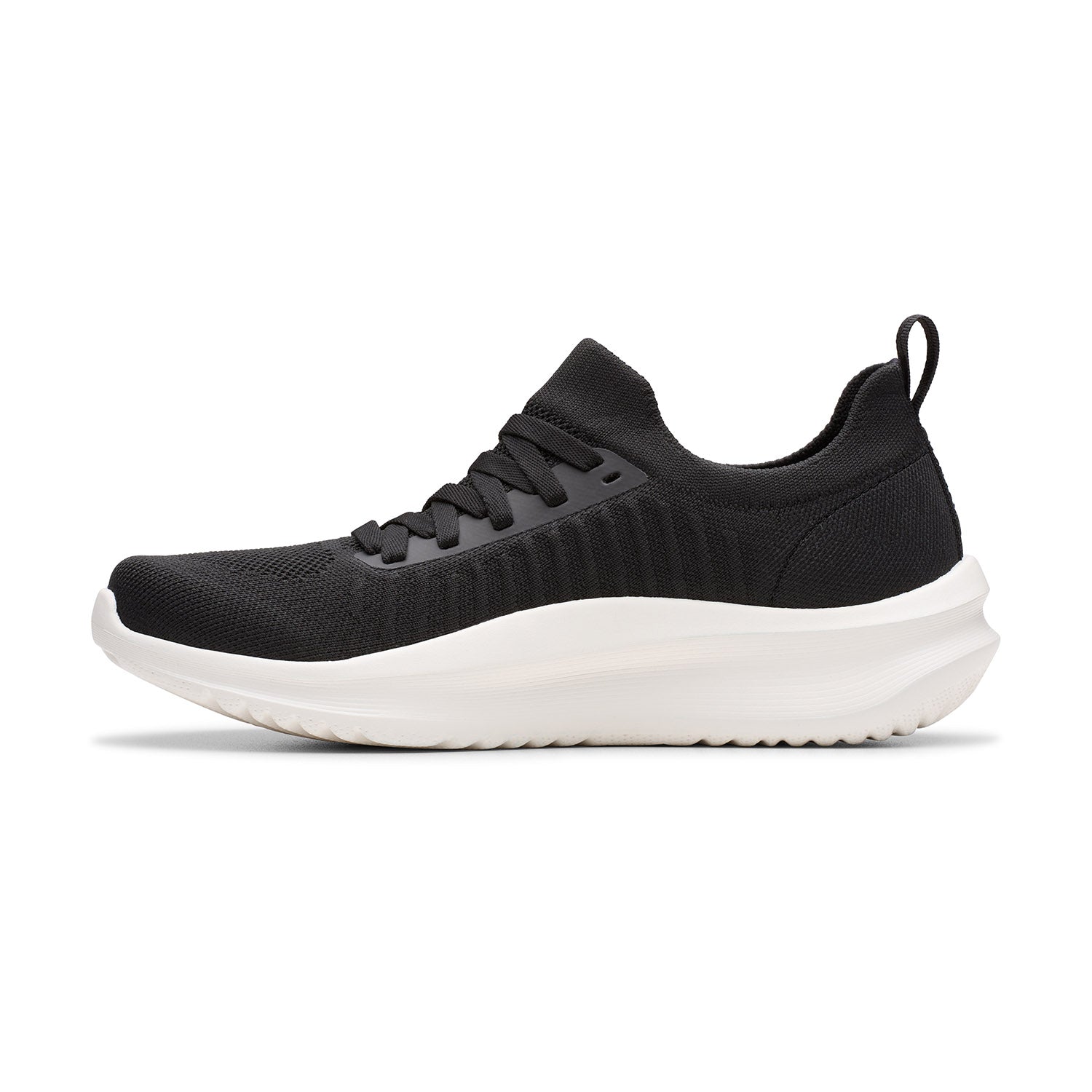Clarks Women Solevana Lace Black Shoes