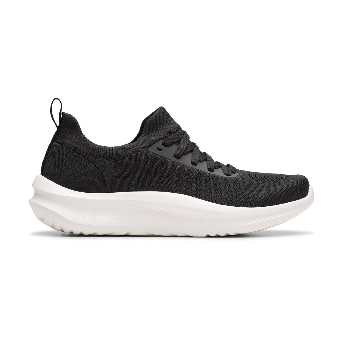 Clarks Women Solevana Lace Black Shoes - BLACK / 3