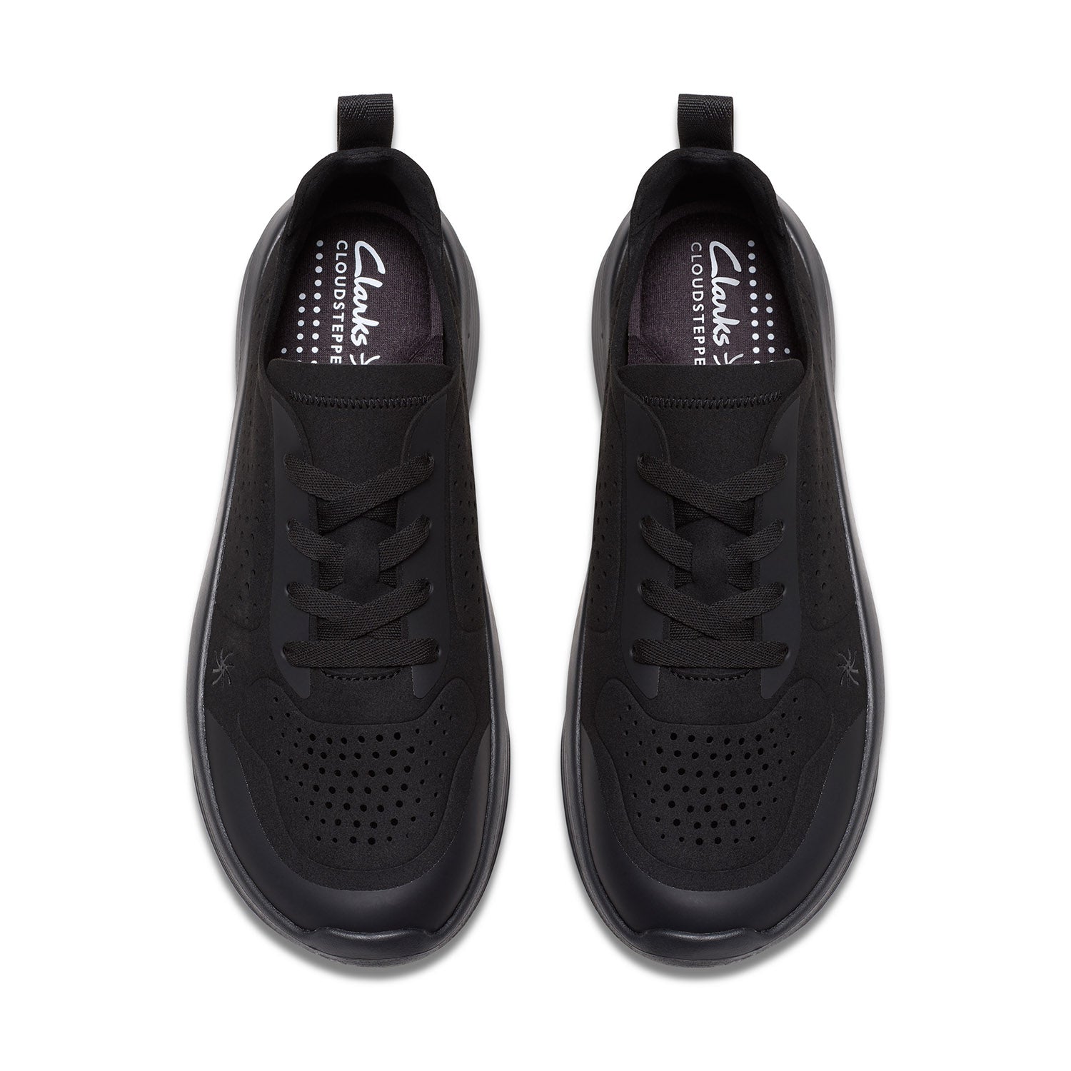 Clarks Women Solevana Tie Black Shoes