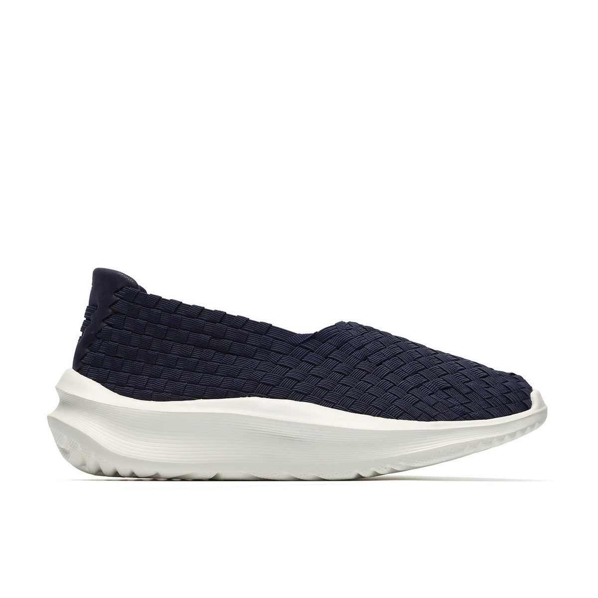Clarks Women Solevana Weave Blue-Navy Shoes - BLUE / 3