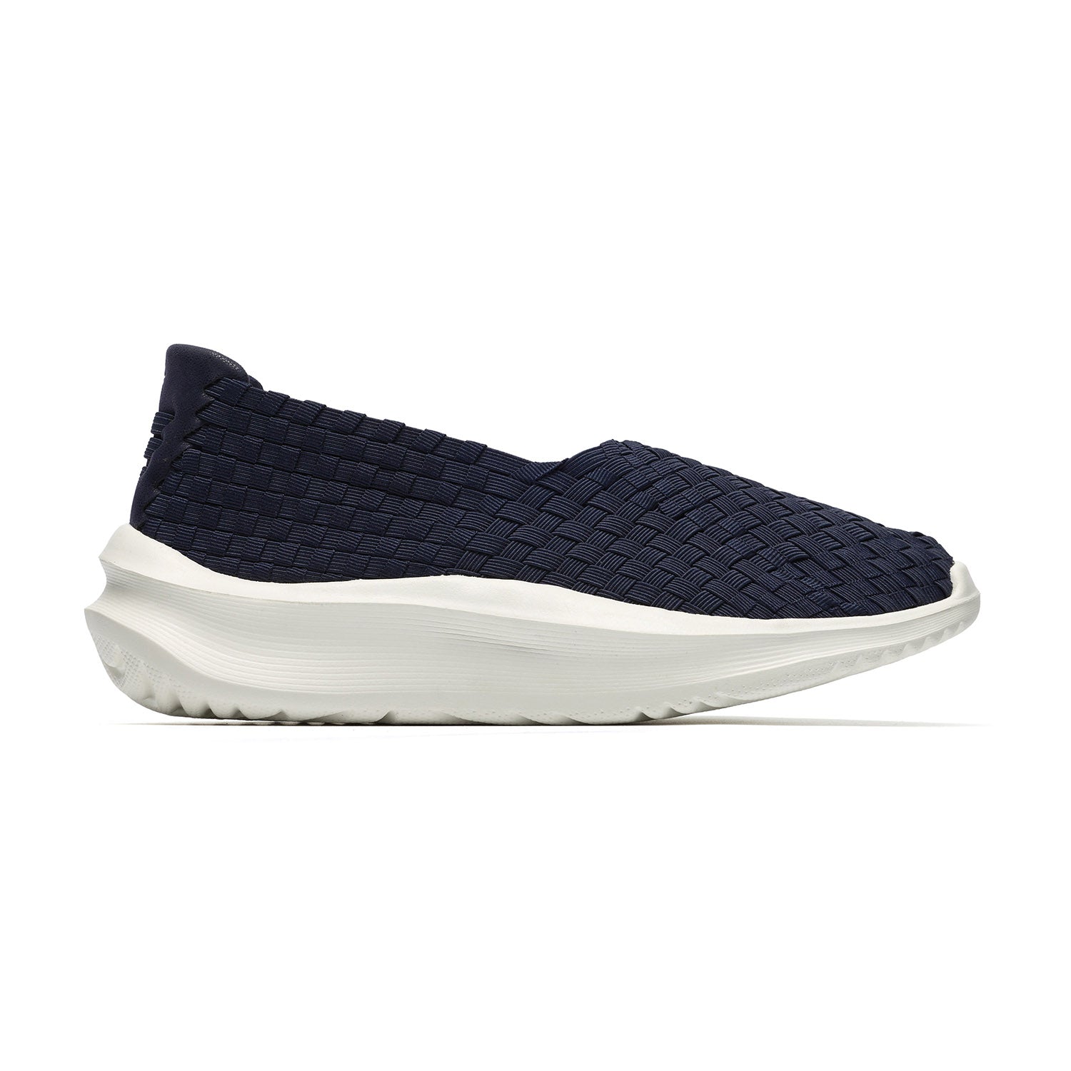Clarks Women Solevana Weave Blue-Navy Shoes