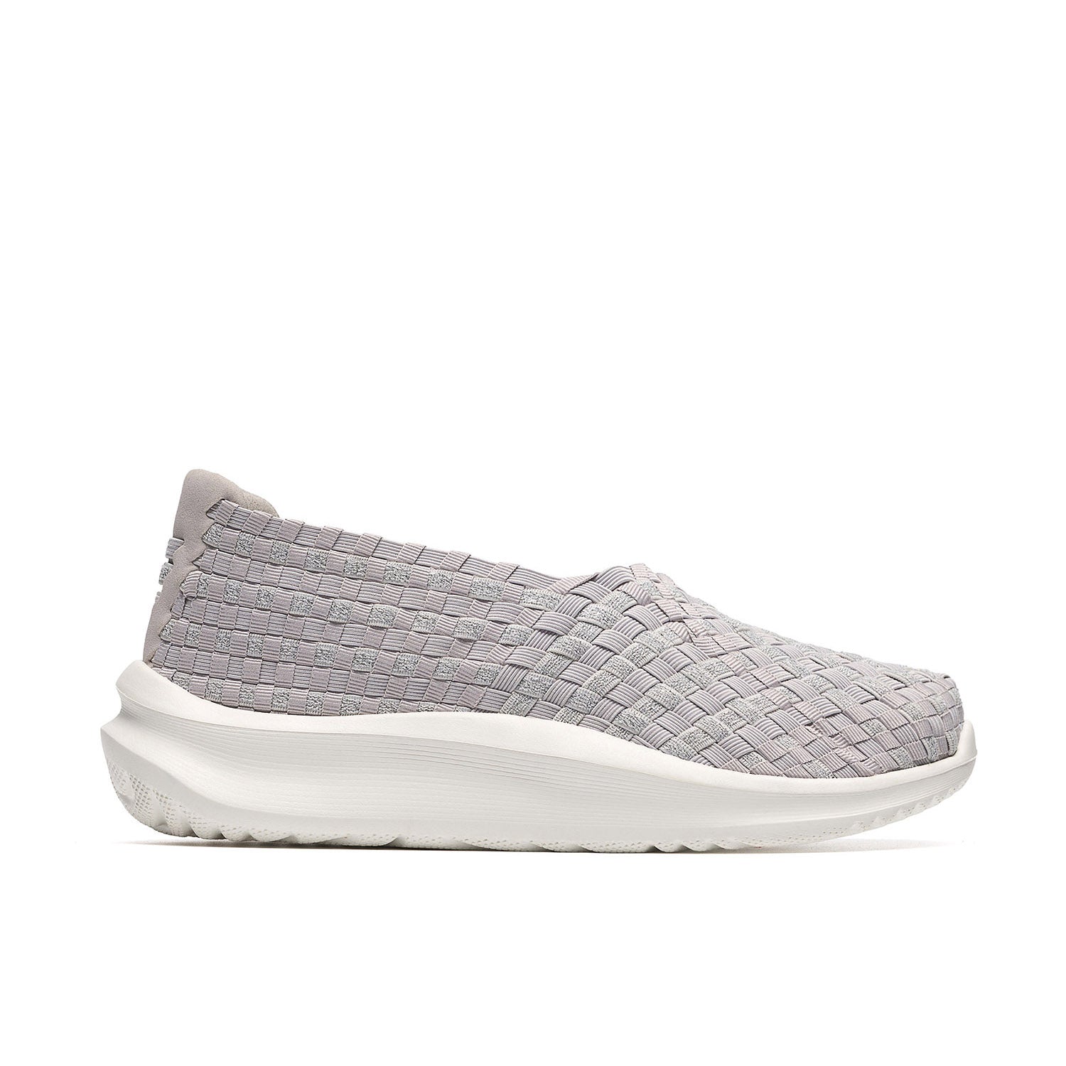 Clarks Women Solevana Weave Grey Shoes