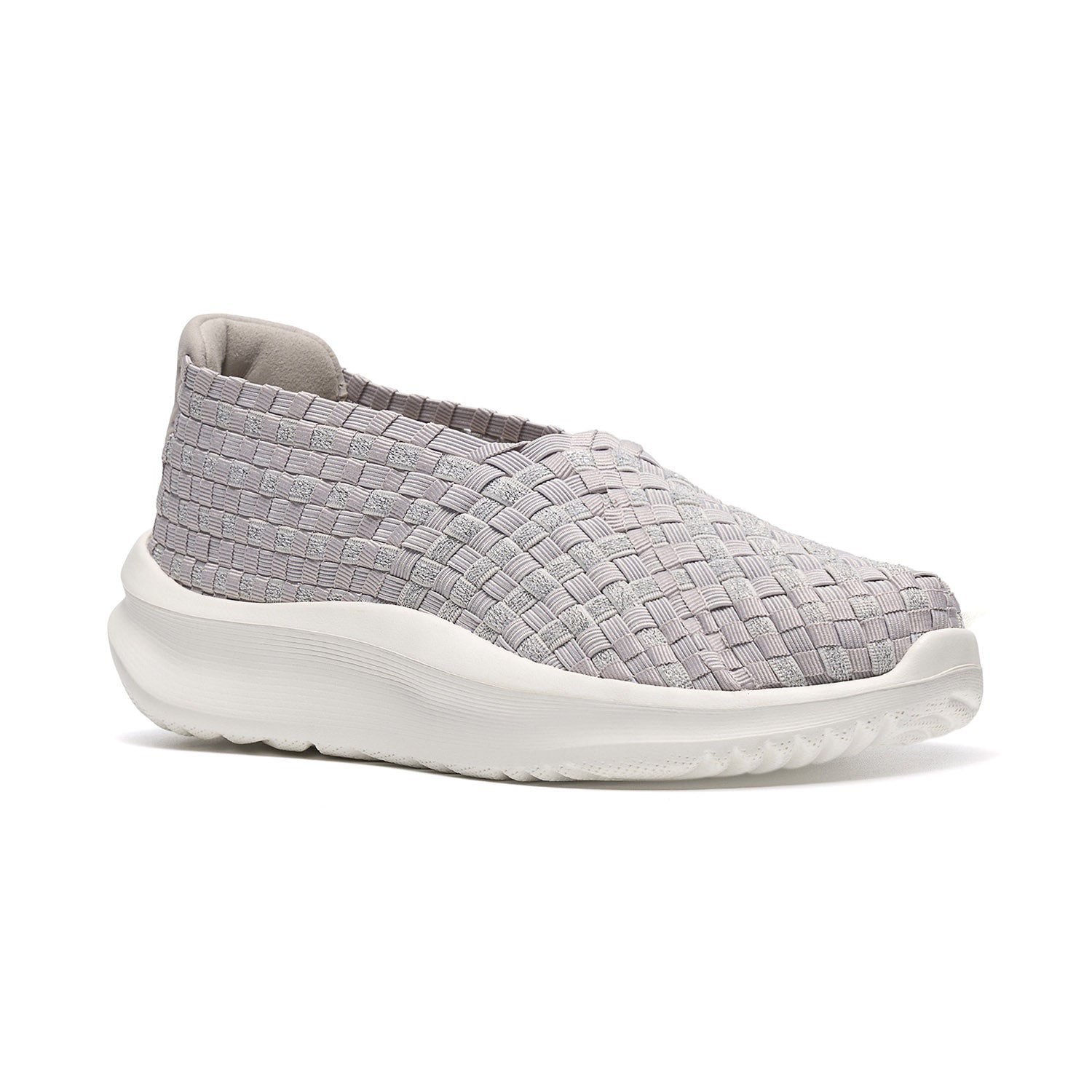 Clarks Women Solevana Weave Grey Shoes