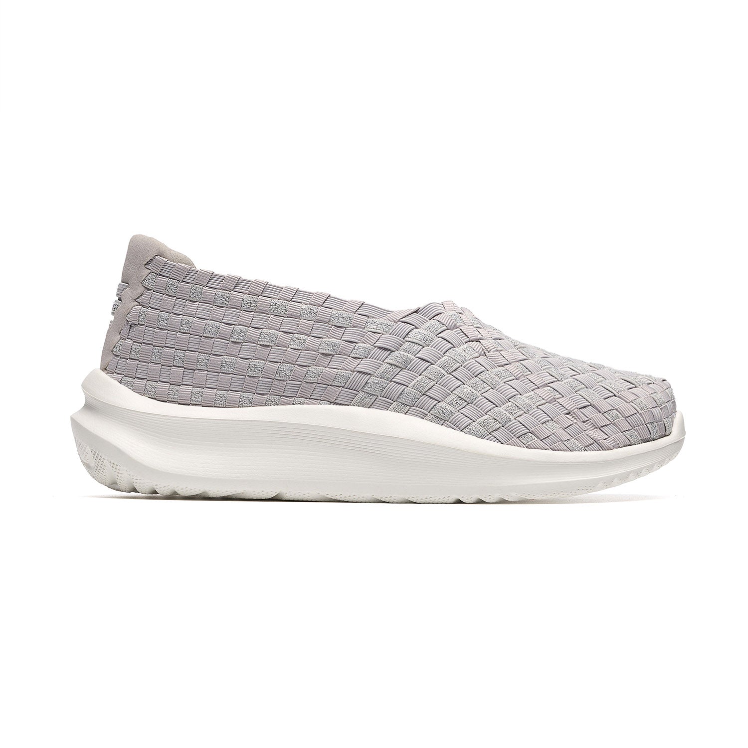 Clarks Women Solevana Weave Grey Shoes