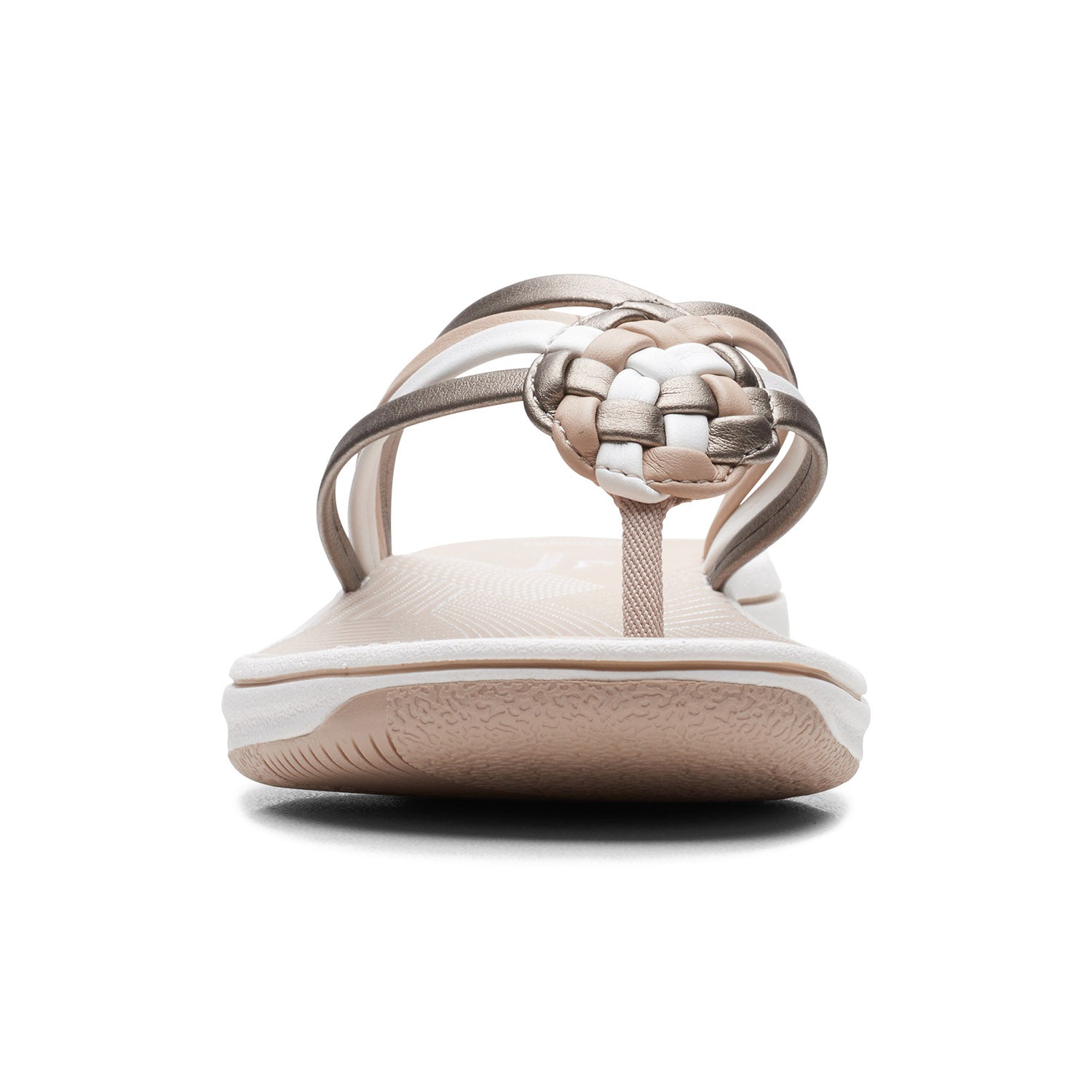 Clarks Women Black Mult Brinkley Coral Sandals