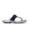 Clarks Women Brinkley Cove Blue-Navy Sandals