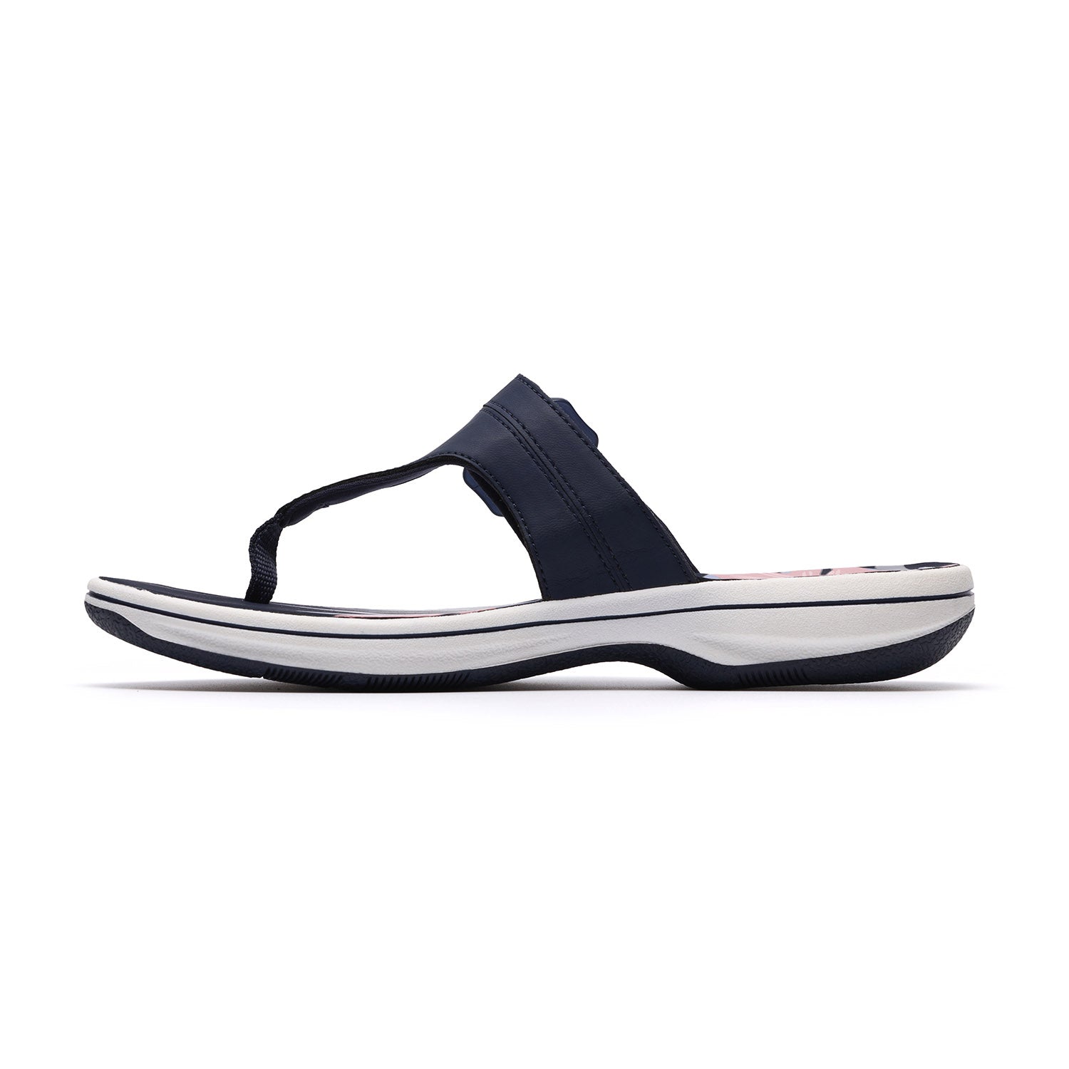 Clarks Women Blue-Navy Brinkley Cove Sandals