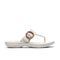 Clarks Women Brinkley Cove Off-White Sandals