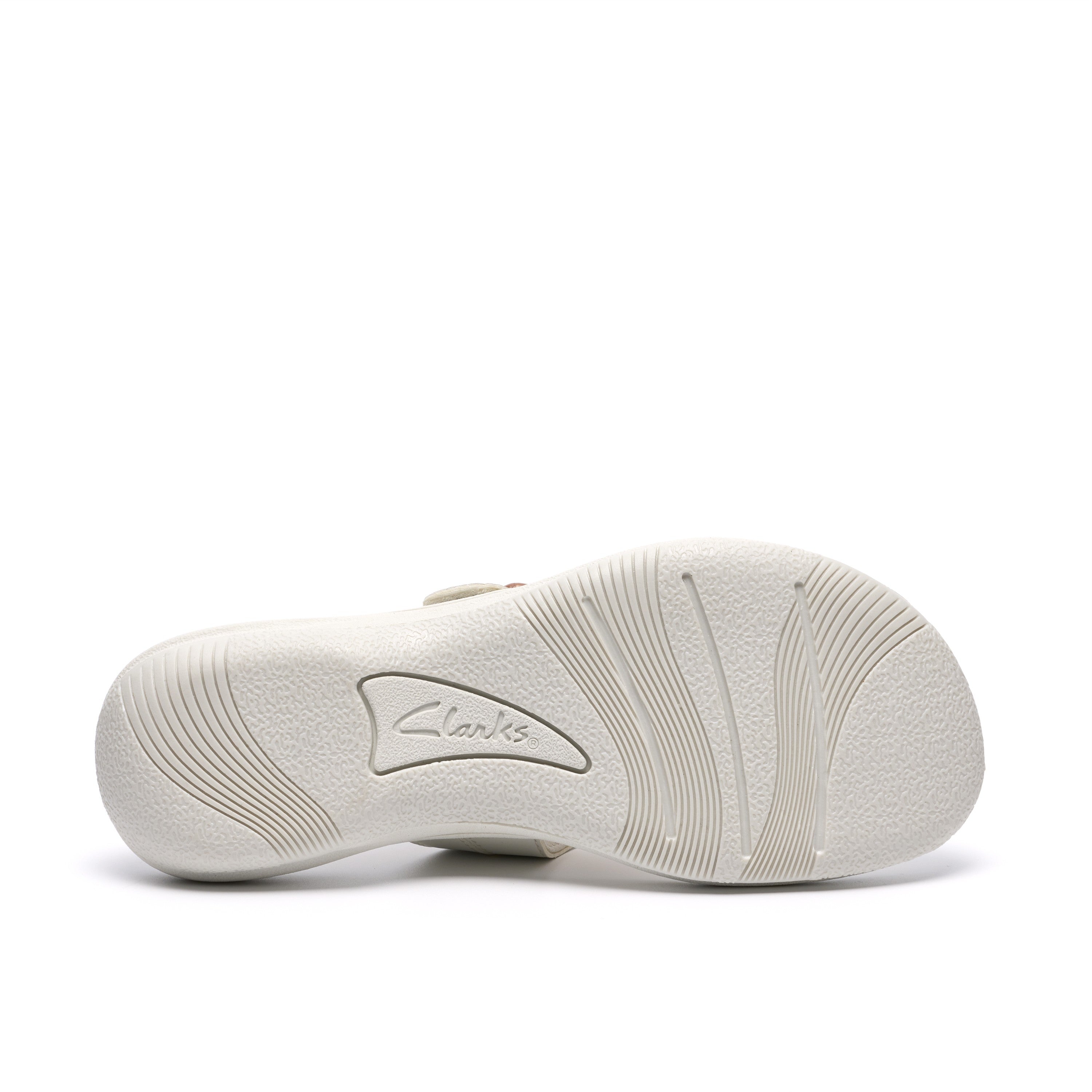 Clarks Women Off-White Brinkley Cove Sandals