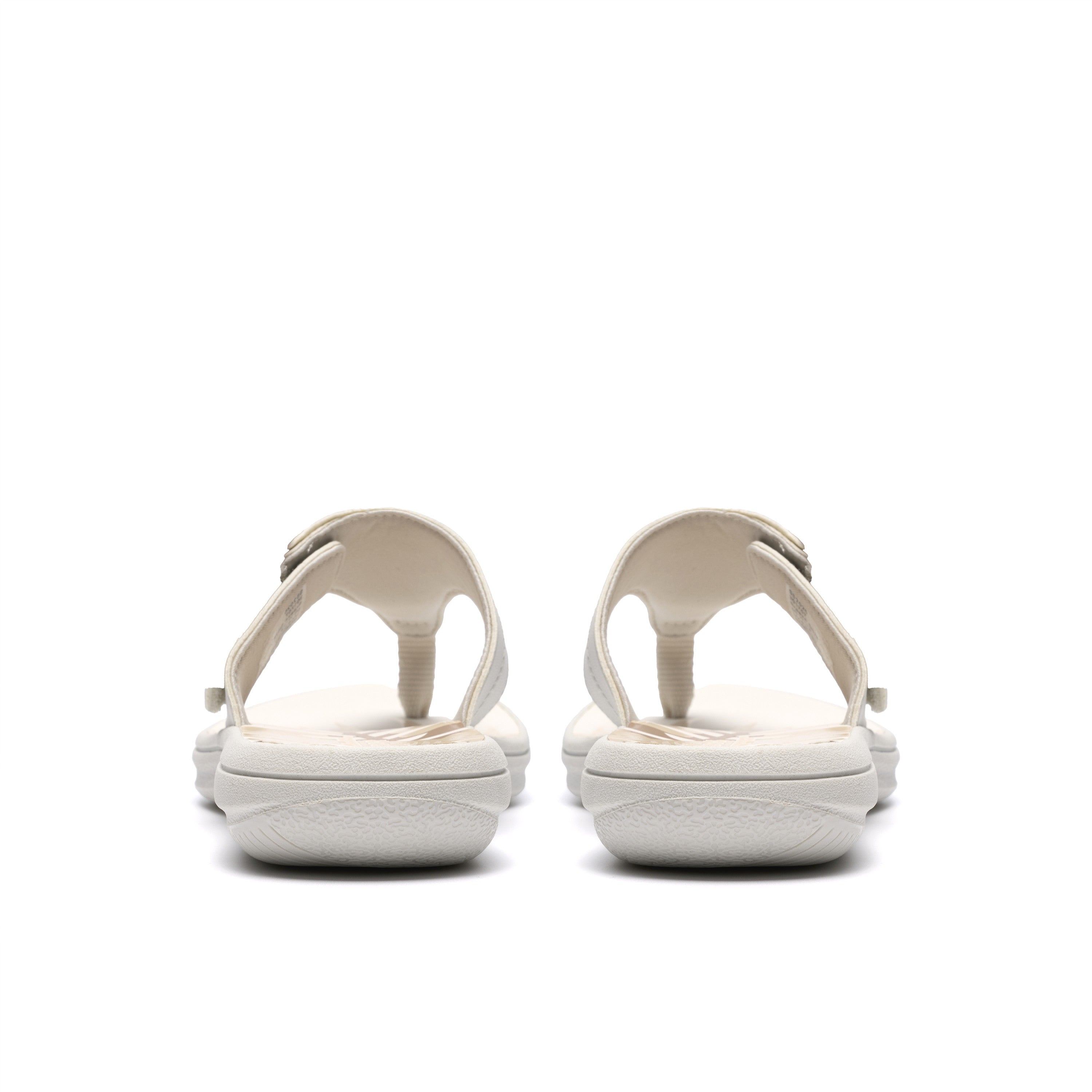 Clarks Women Off-White Brinkley Cove Sandals