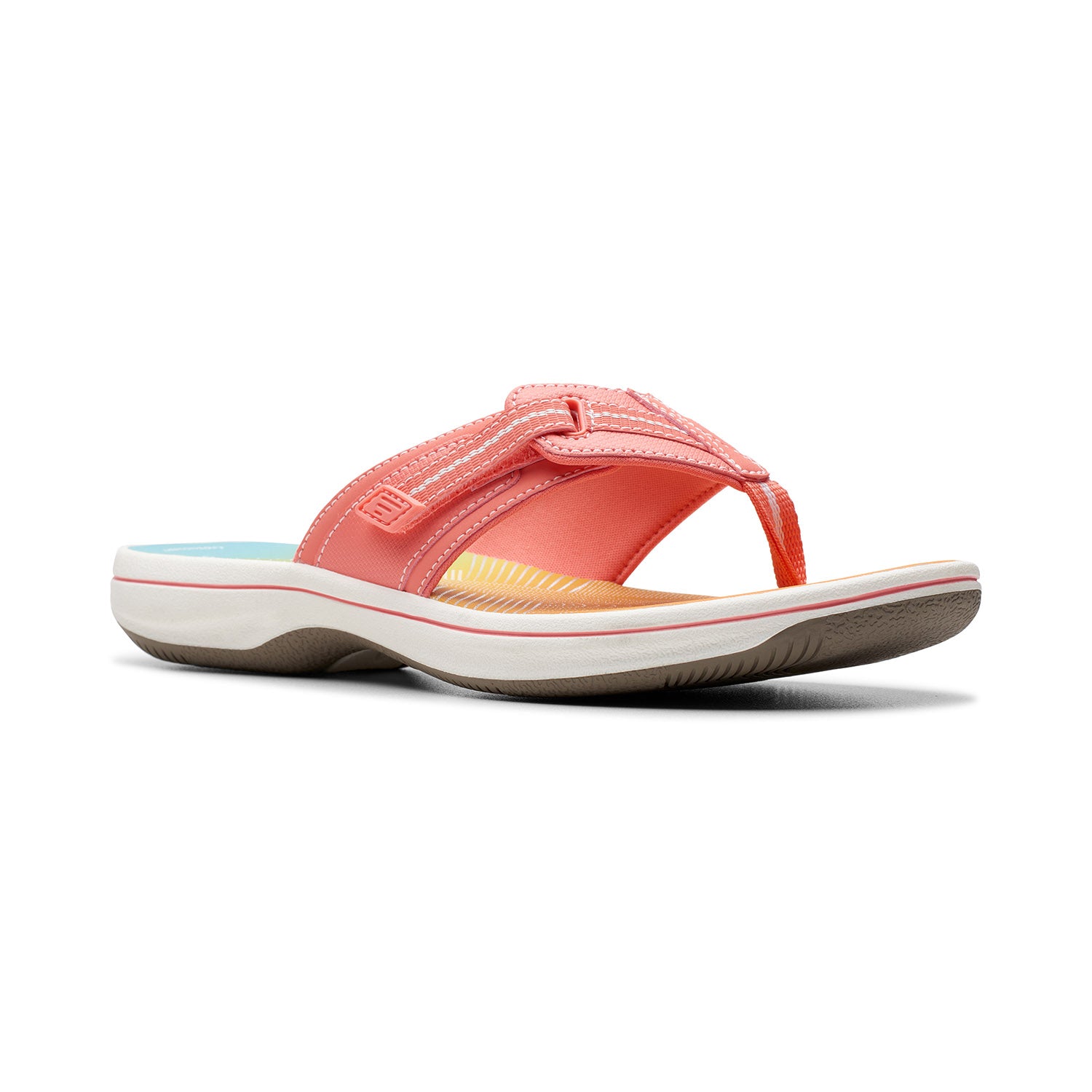 Clarks Women Brinkley Jazz Peech Sandals