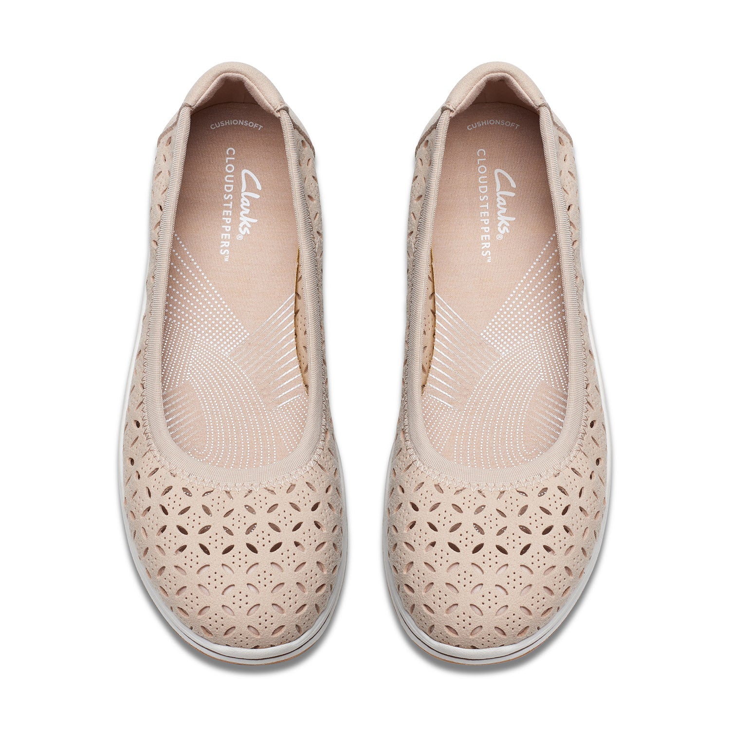 Clarks Women Brinkley Roam Light Beig Shoes