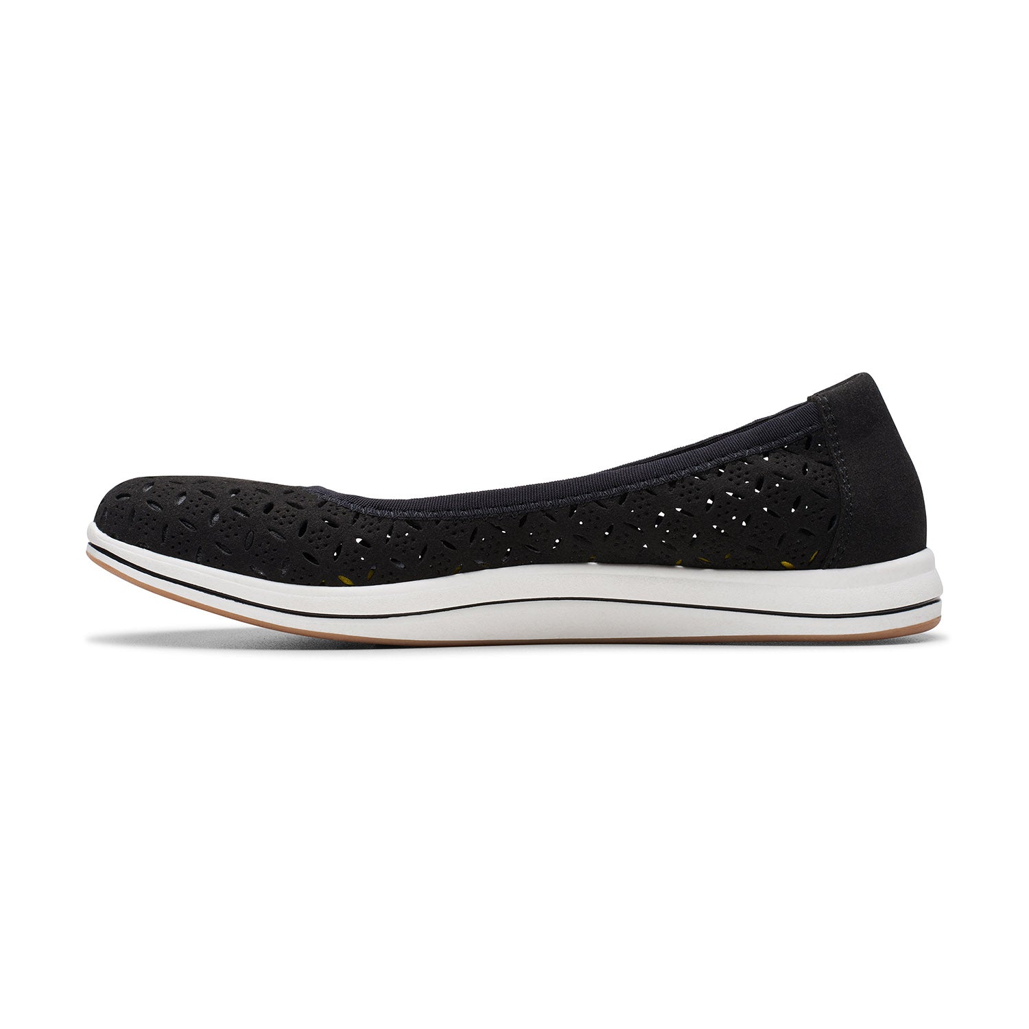 Clarks Women Brinkley Roam Black Shoes