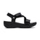 Clarks Women Brinkleyraesun Black Sandals