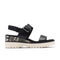 Clarks Women Diaz Rose Black Mult Sandals