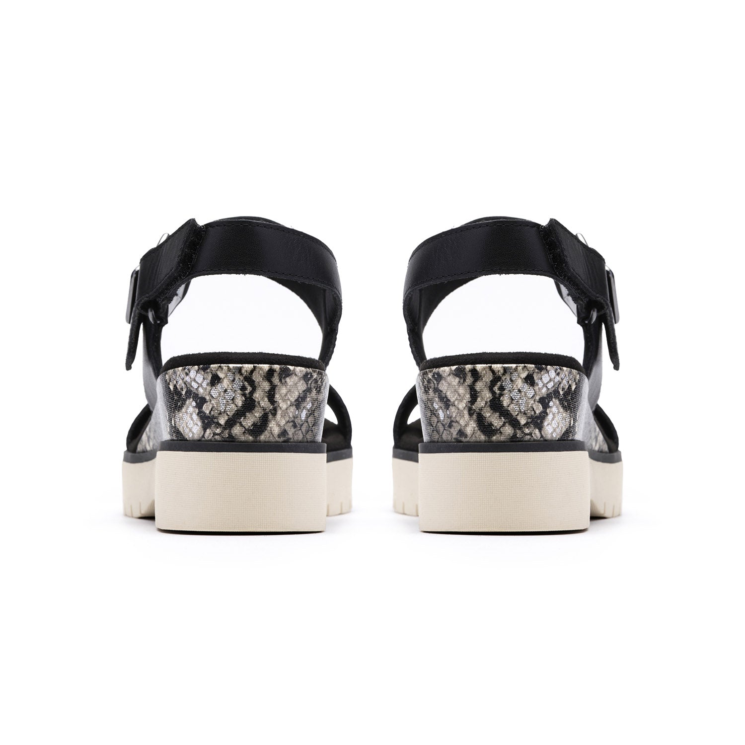Clarks Women Diaz Rose Black Mult Sandals