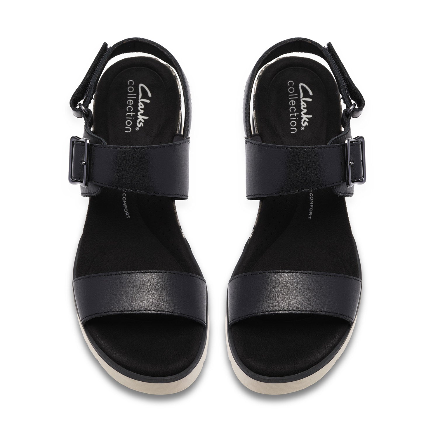 Clarks Women Diaz Rose Black Mult Sandals