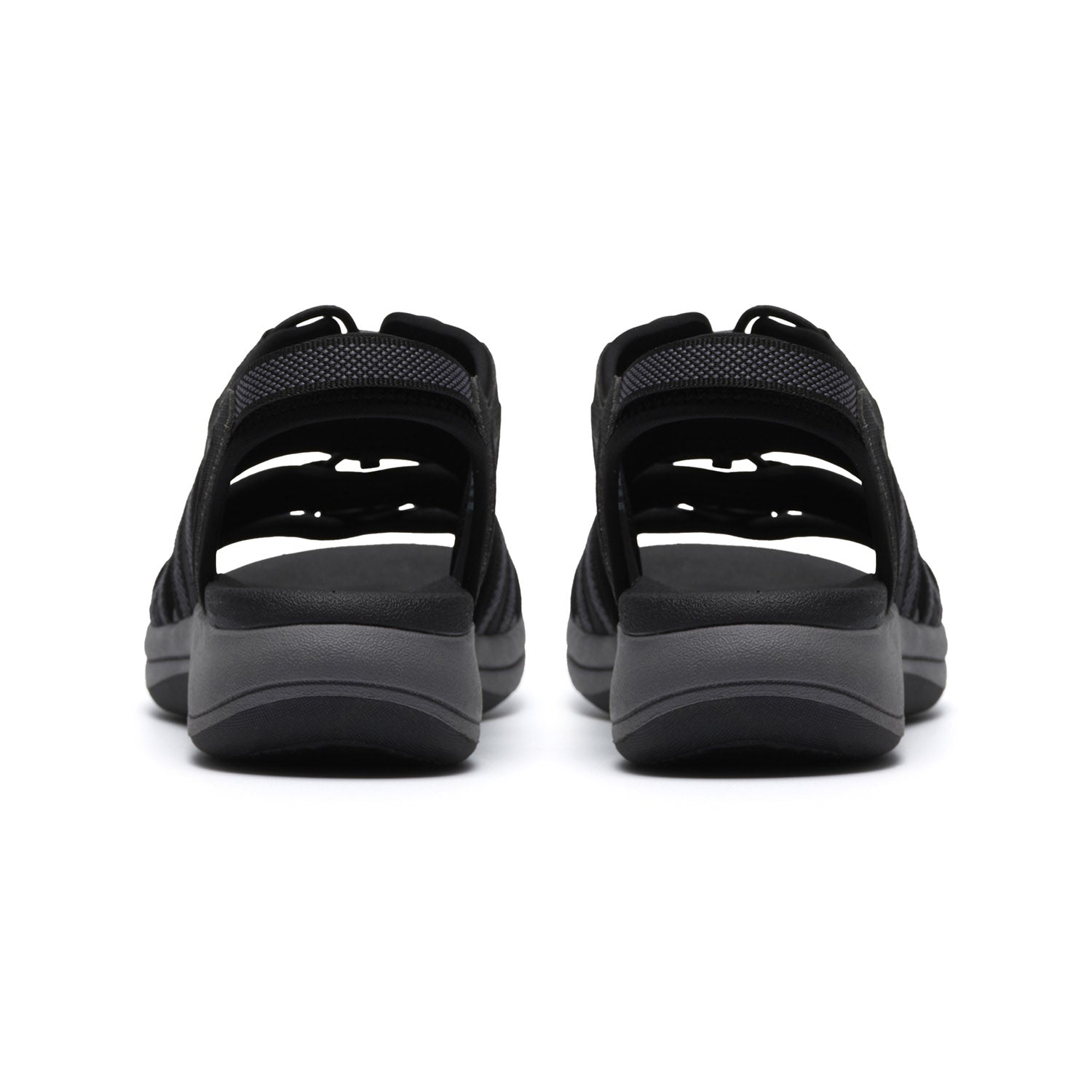 Clarks Women Mira Mabel Black Sandals