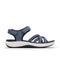 Clarks Women Mira Shore Blue-Navy Sandals