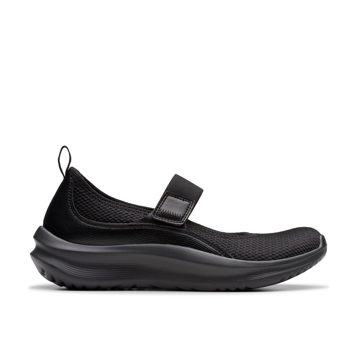Clarks Women Black Solevana Jane Shoes - Black / 3
