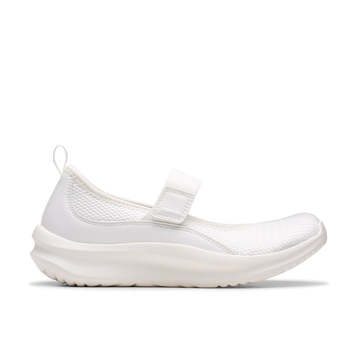Clarks Women Solevana Jane White Shoes