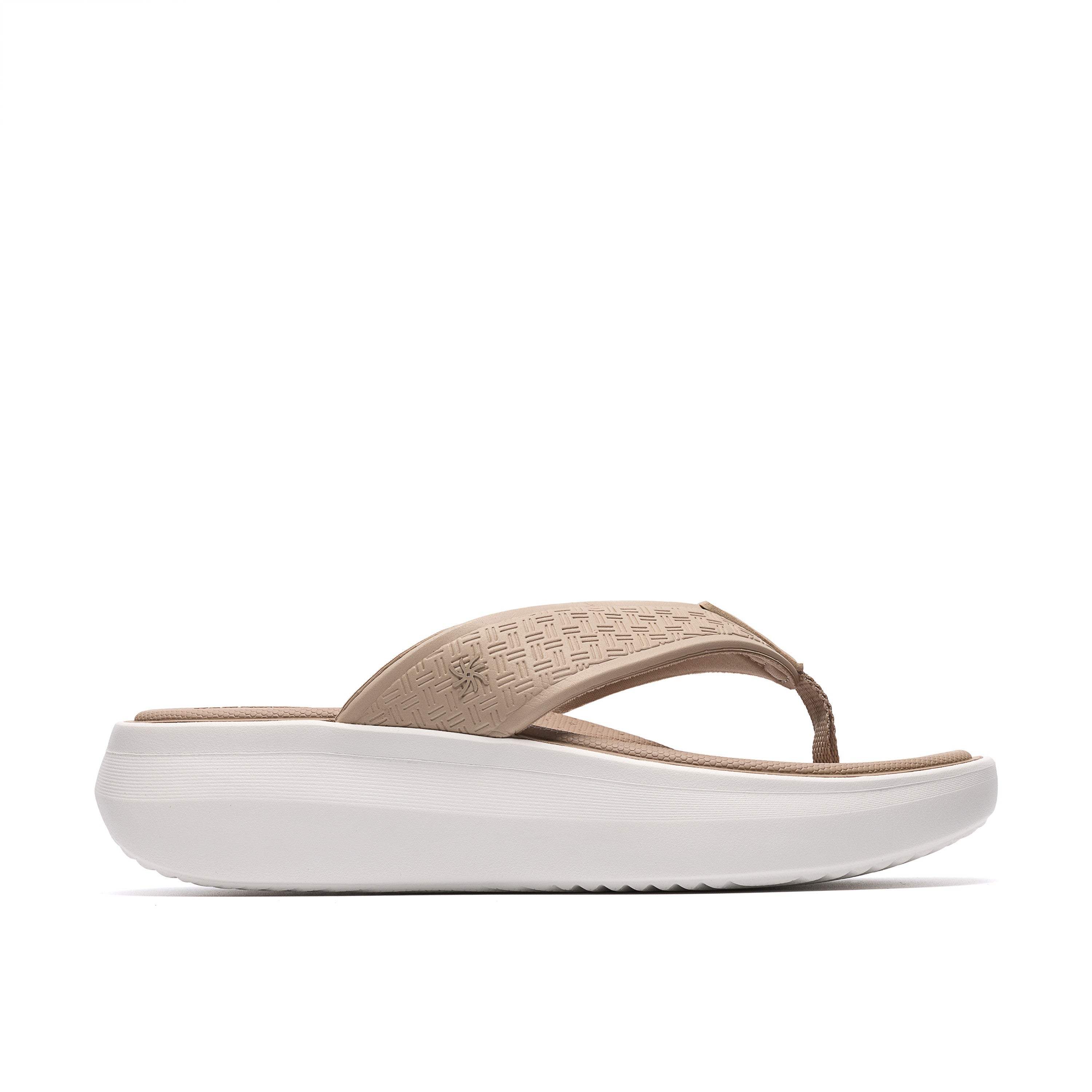 Clarks Women Beige Solevana Post 2 Sandals