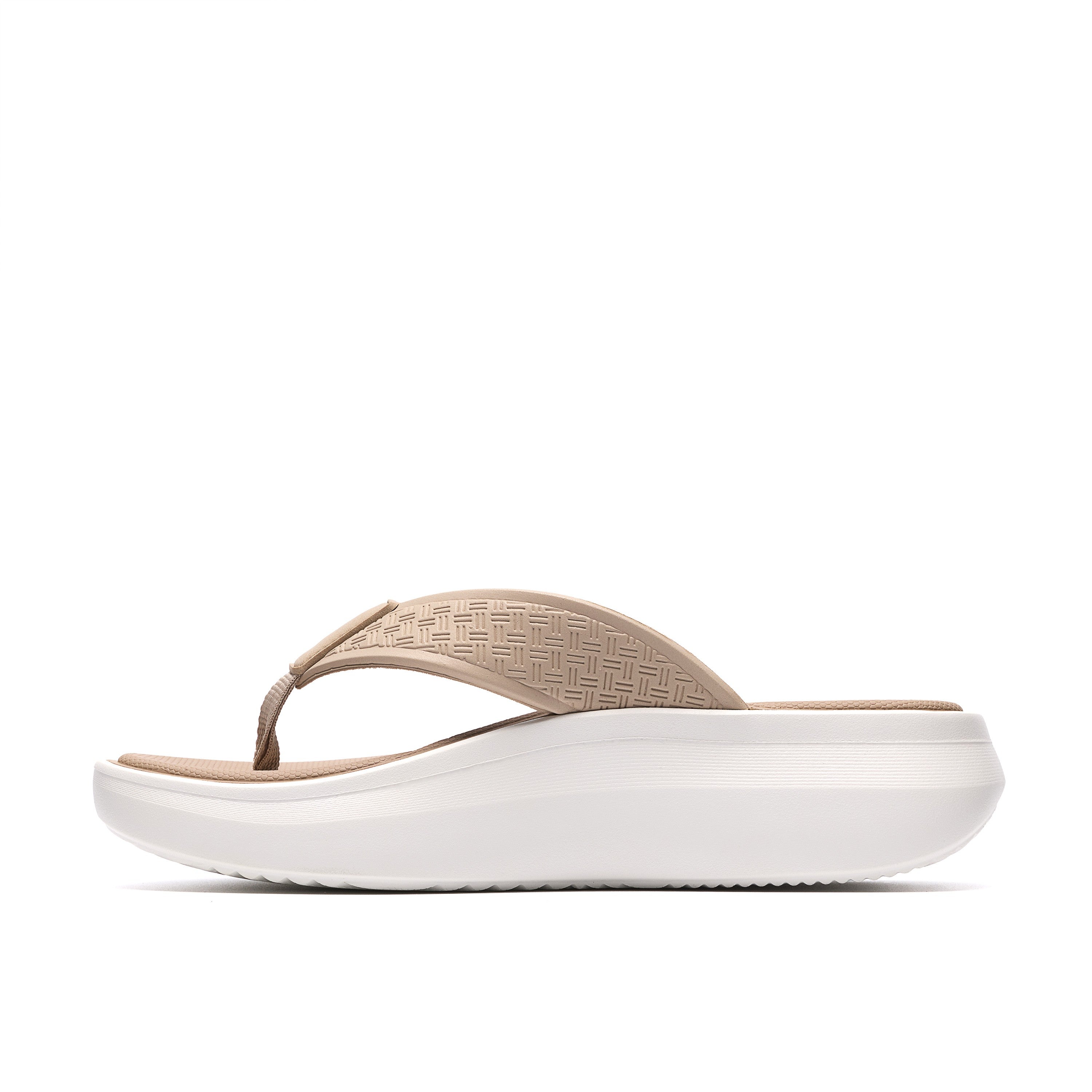 Clarks Women Beige Solevana Post 2 Sandals