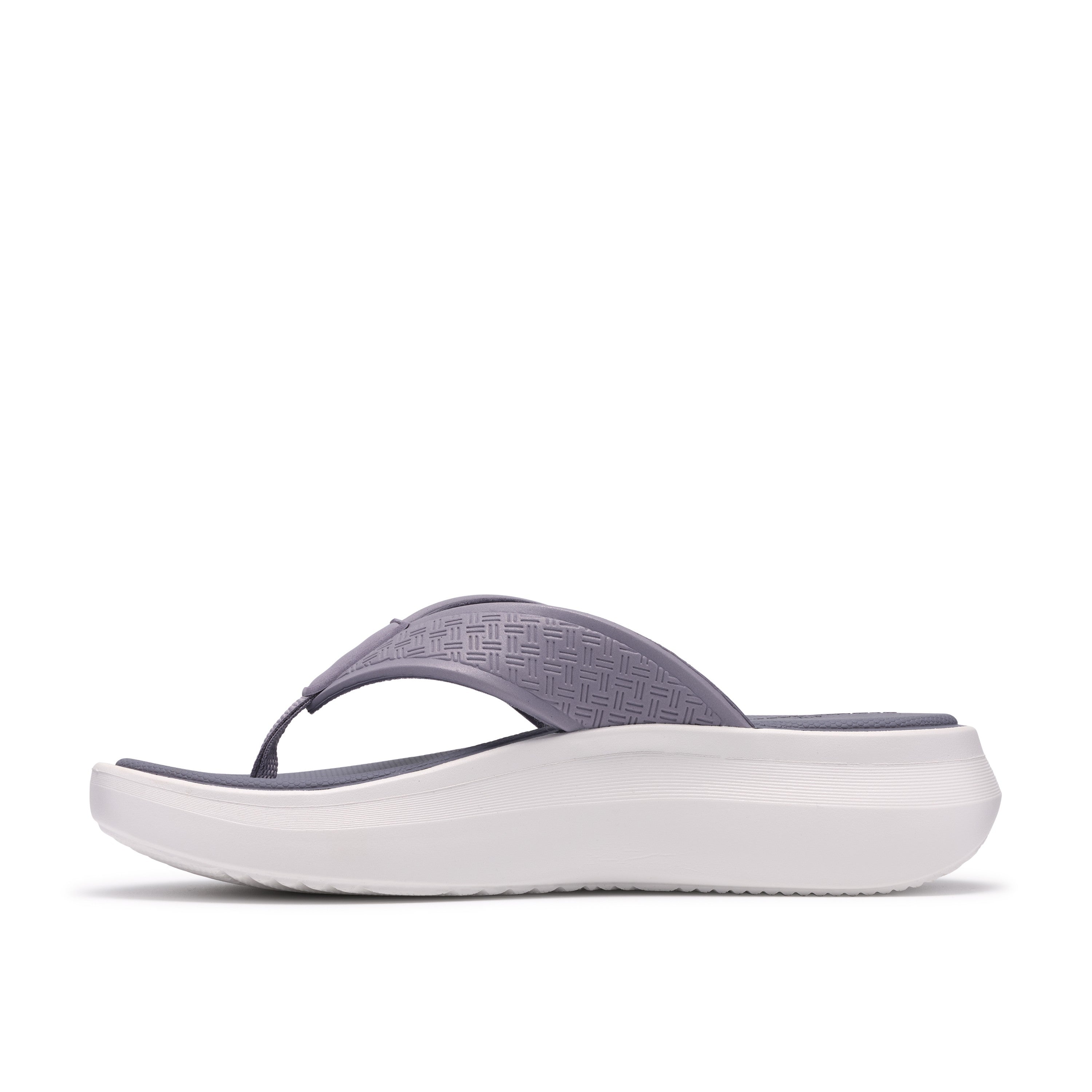 Clarks Women Purple-Mul Solevana Post 2 Sandals