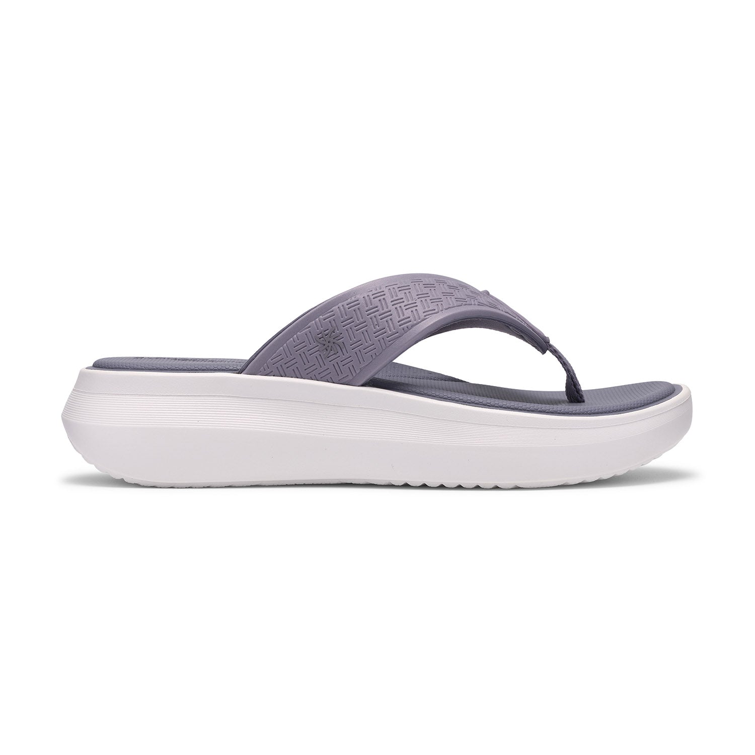Clarks Women Solevana Post Purple-Mul Sandals