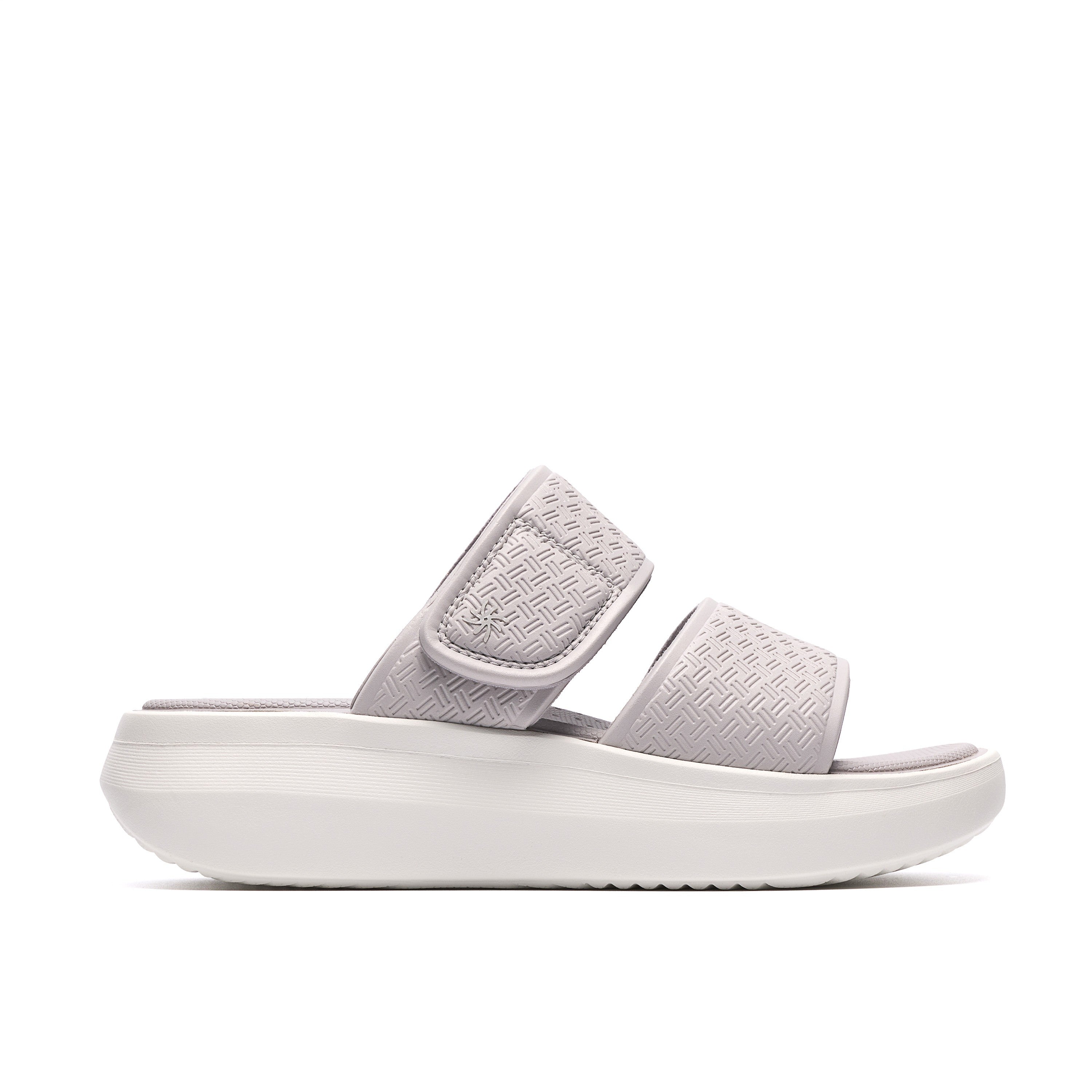 Clarks Women Light Grey Solevana Star2 Sandals