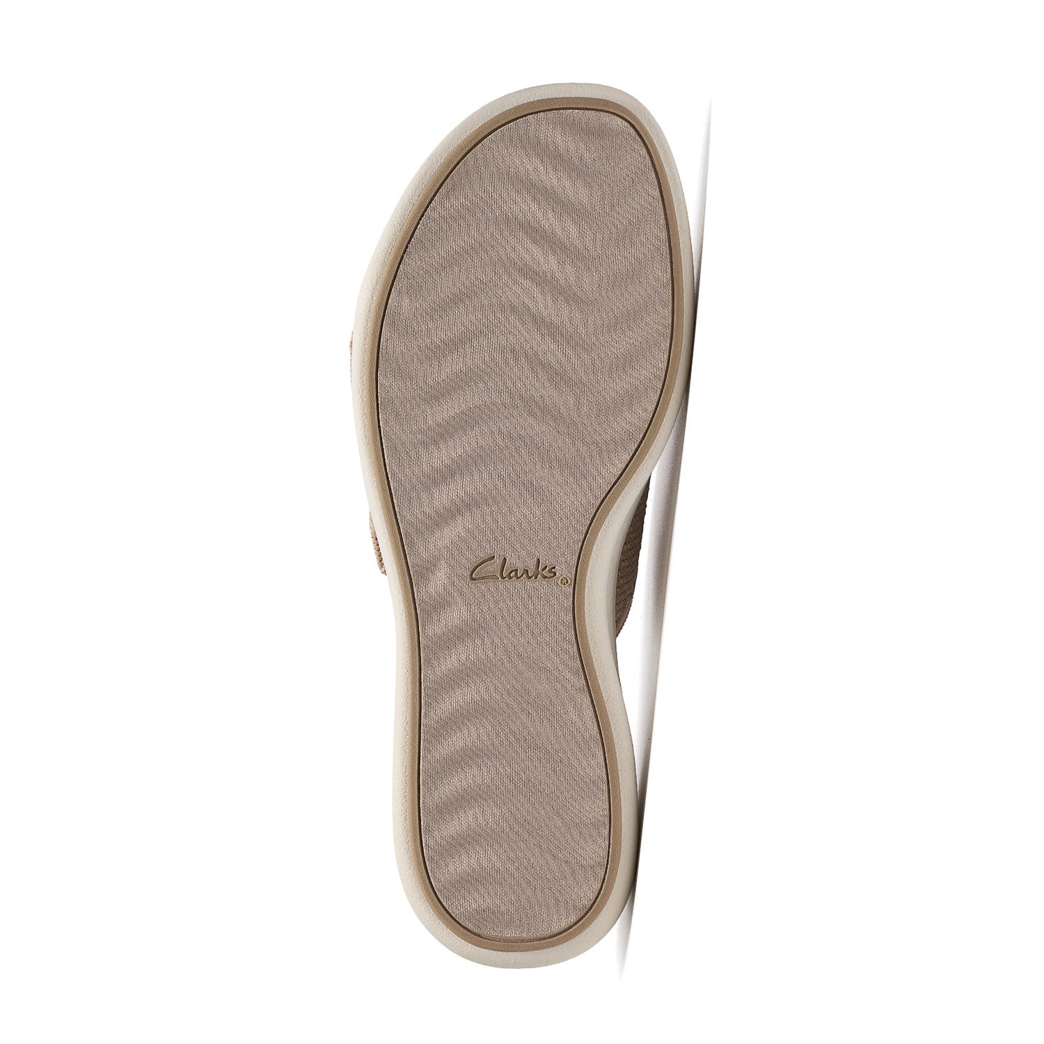 Clarks Women Drift Faye Beige Sandals
