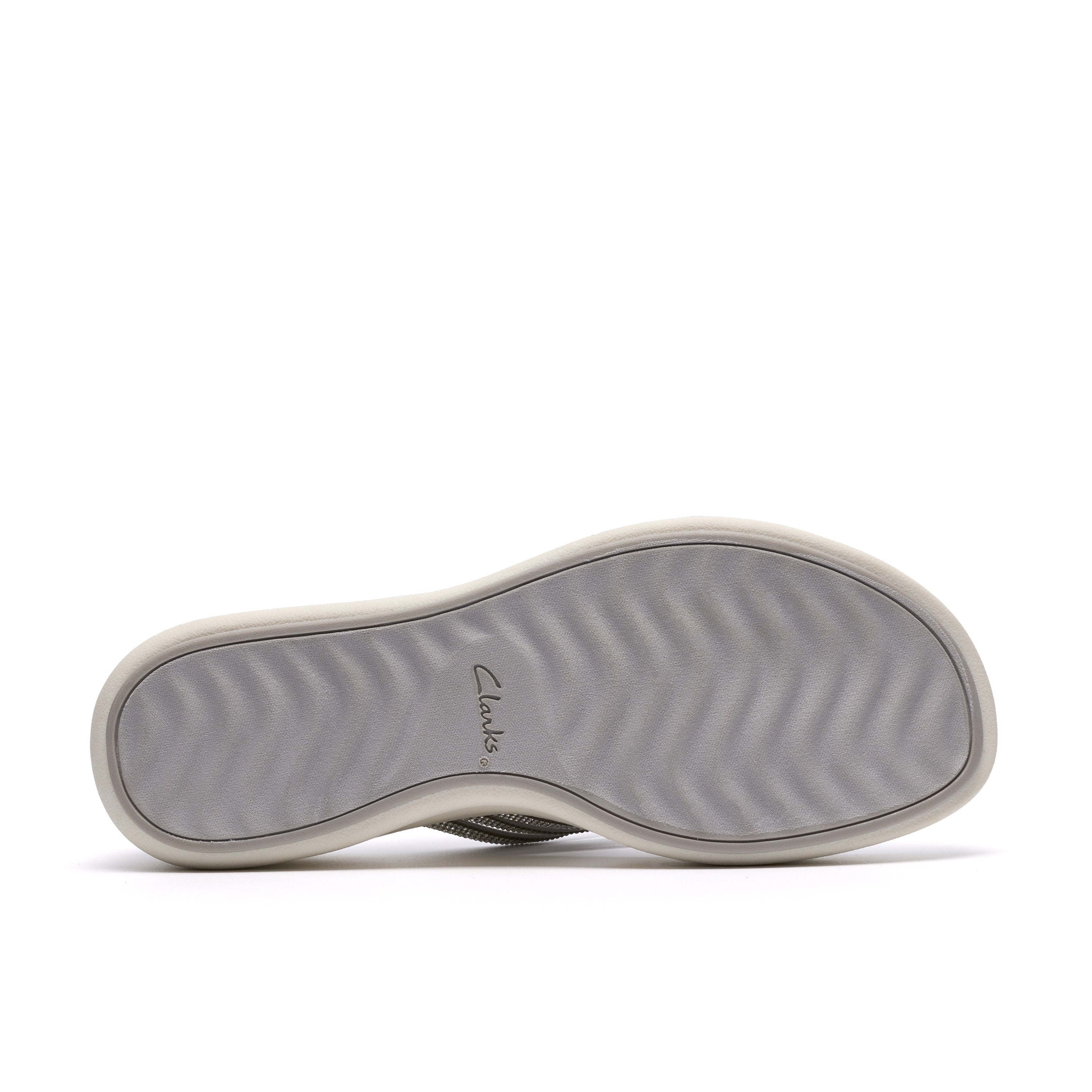 Clarks Women Silver Drift Gem Sandals