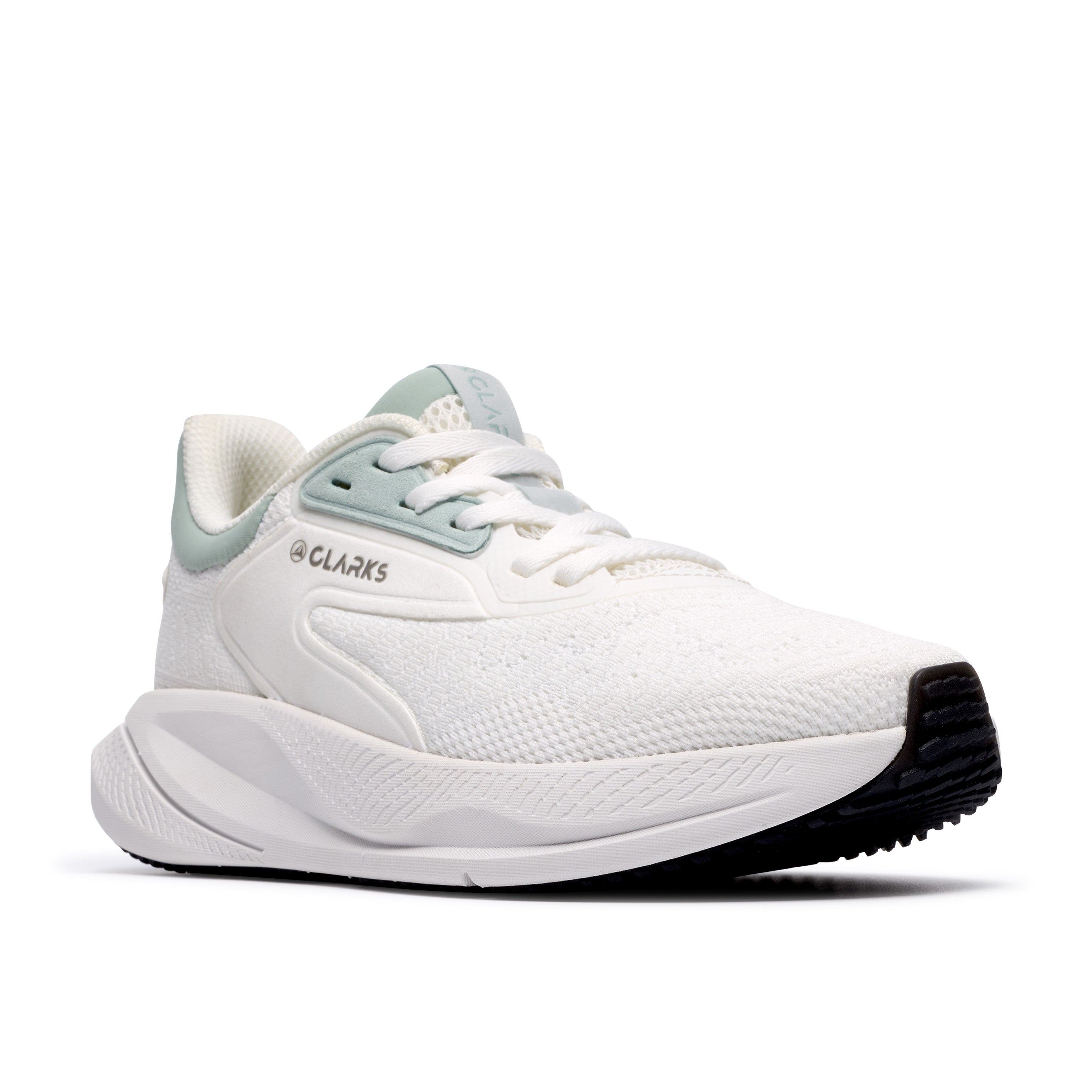 Clarks Women White Pace Move. Shoes