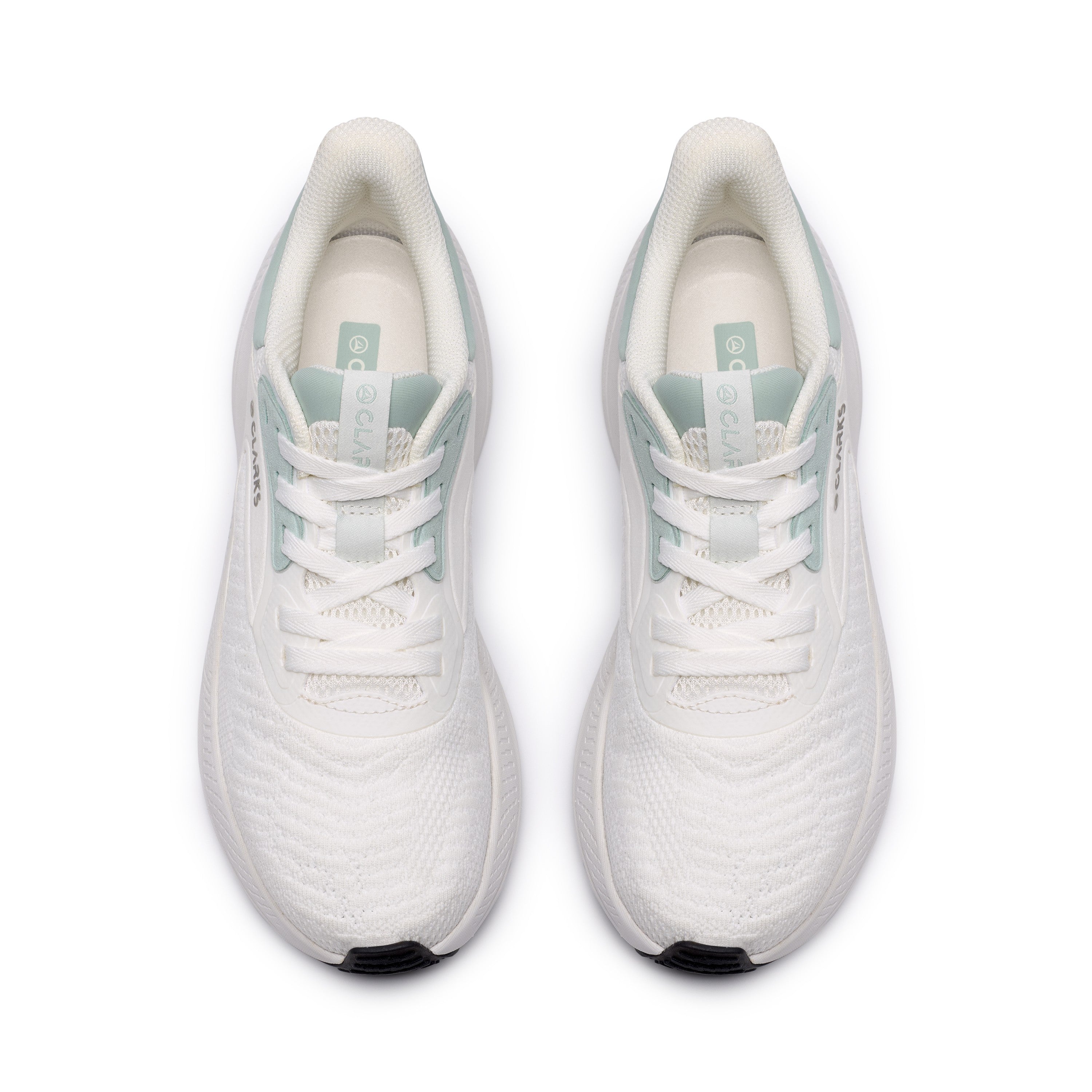Clarks Women White Pace Move. Shoes