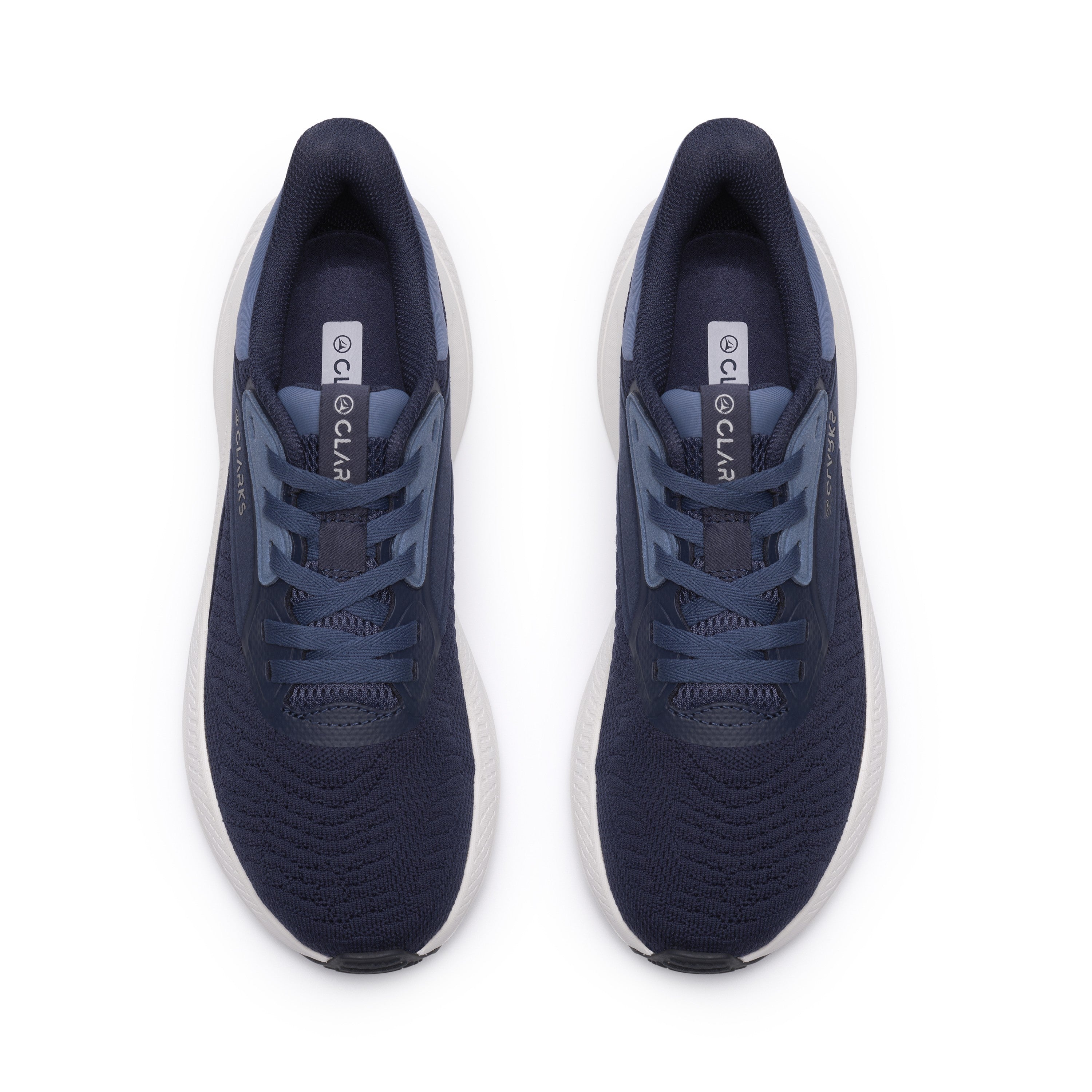 Clarks Women Blue-Navy Pace Move. Shoes