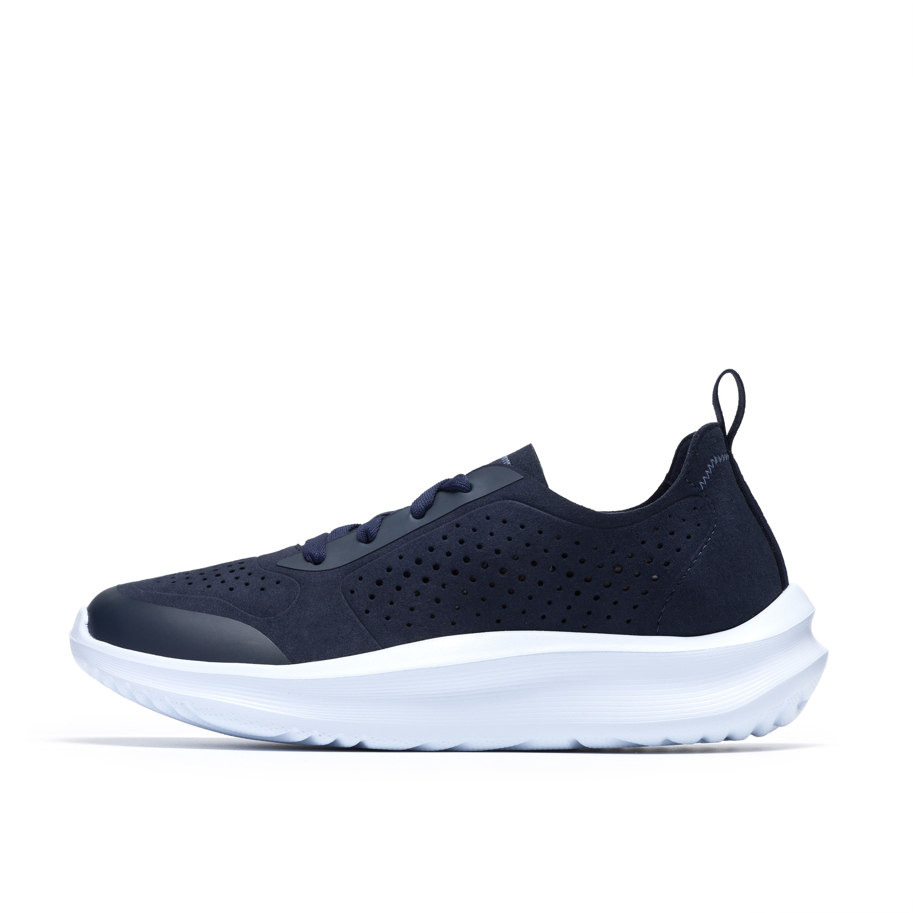 Clarks Women Blue-Navy Solevana Tie Shoes