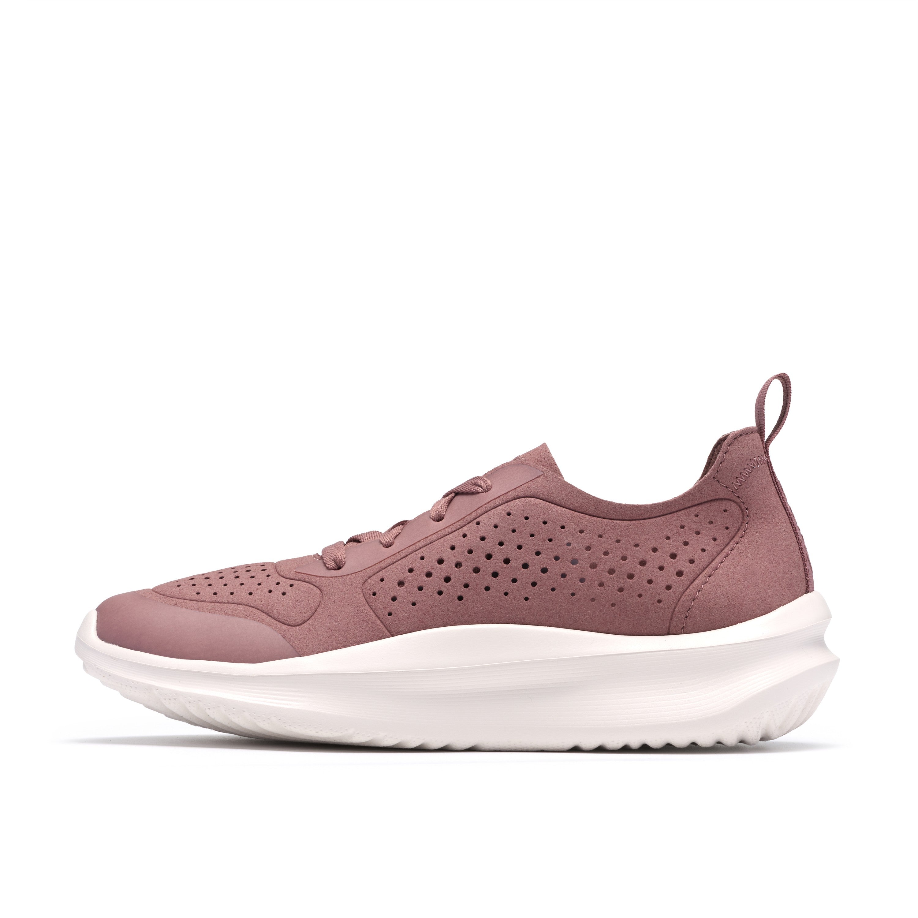 Clarks Women Pink Solevana Tie Shoes