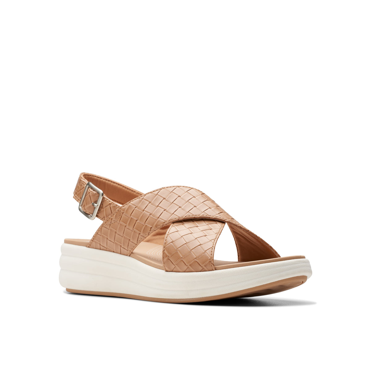 Clarks Women Beige Drift Sun Sandals